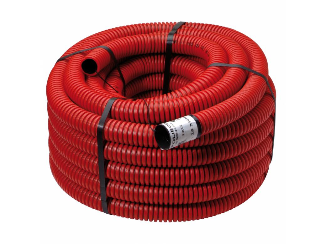 Gaine électrique Extérieur Enterré Brico Dépôt Pe Gaine Flexible Pour Cable Avec Tire Fil - electricite - materiel dinstallation - tubes electriques accessoires - tubes accessoires - pe gaine flexible pour cable avec tire fil