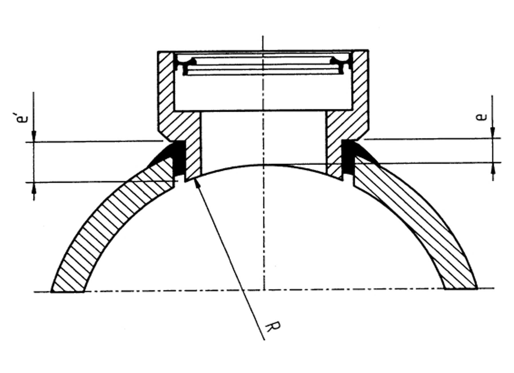 KERAMO B-MOFSTUK Ø150MM