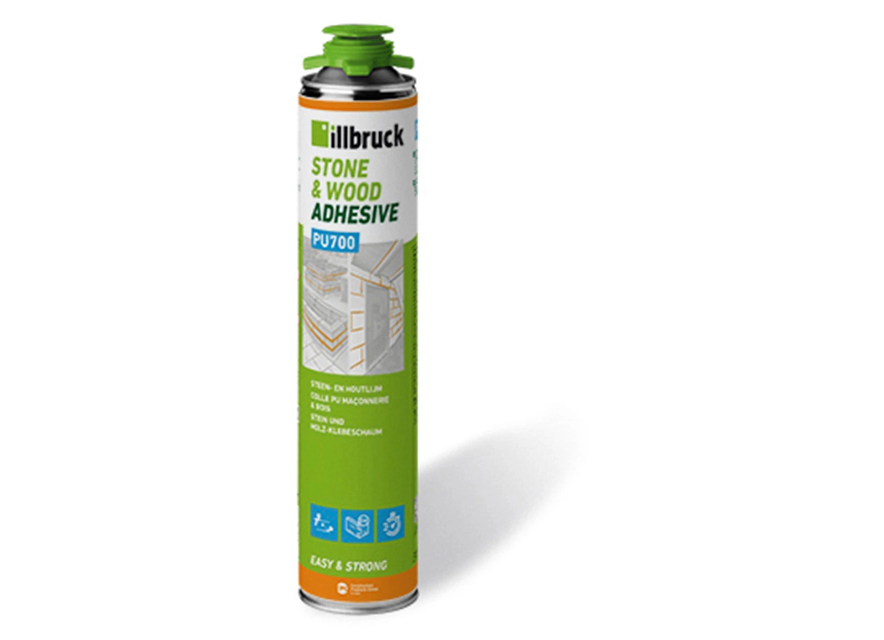 ILLBRUCK PU700 - STEEN- & HOUTLIJM - 880ML