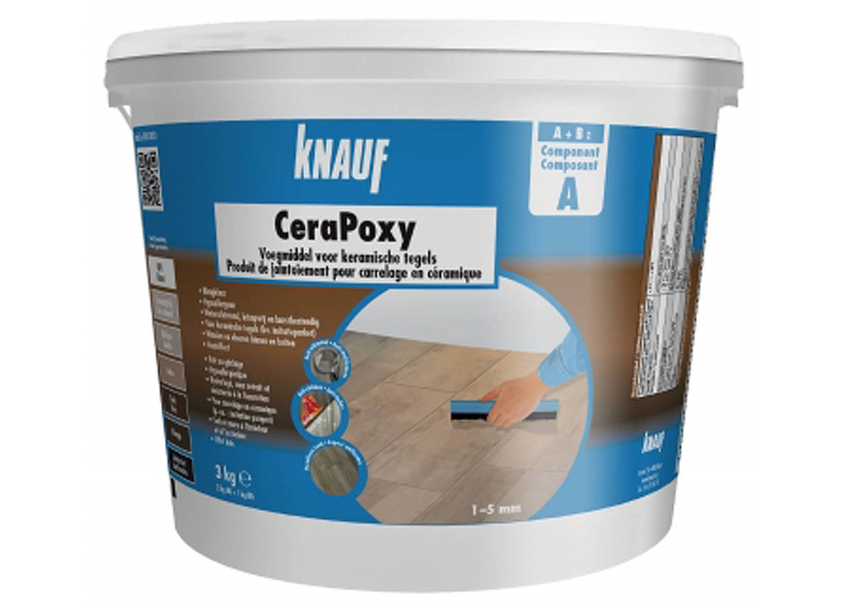 Knauf Cerapoxy Blanc 3 Kg Chimie Constructive Pose De