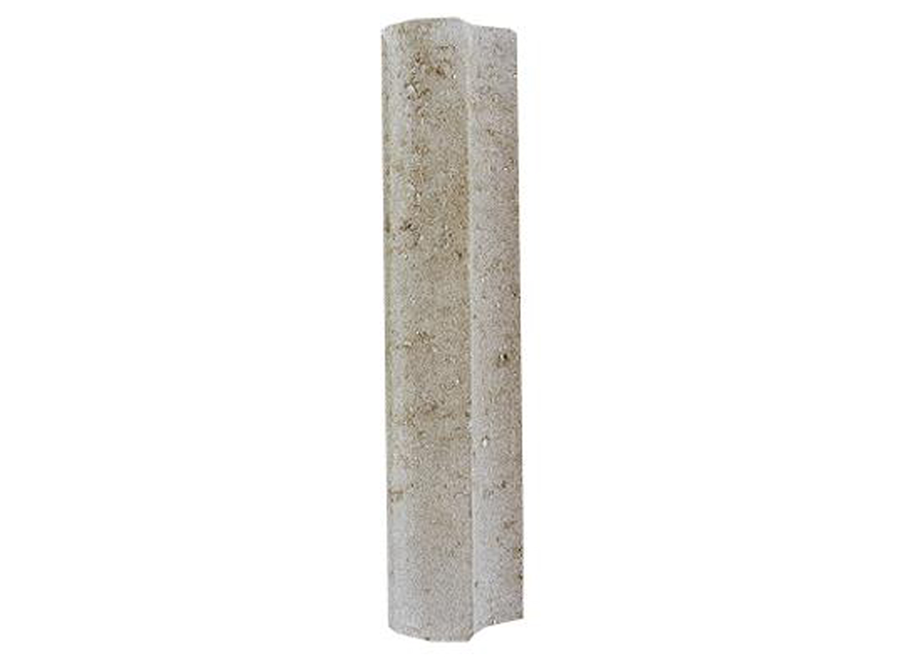 Landgoed Hallo consumptie Ronde Palissade Beton - terrasaanleg - afboording - beton - ronde palissade  beton