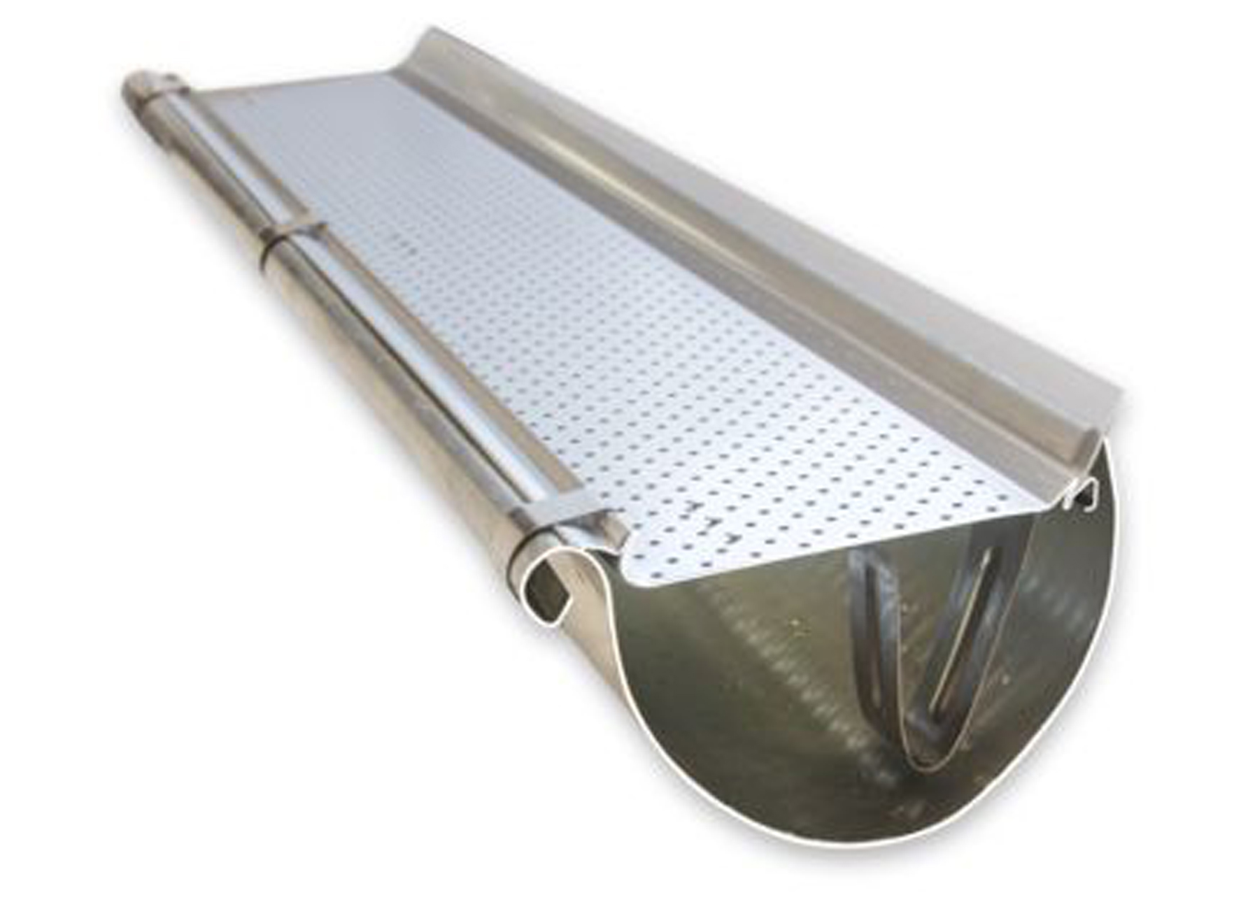 Maille Anti-feuilles Grille De Protection Pour Gouttières En Aluminium