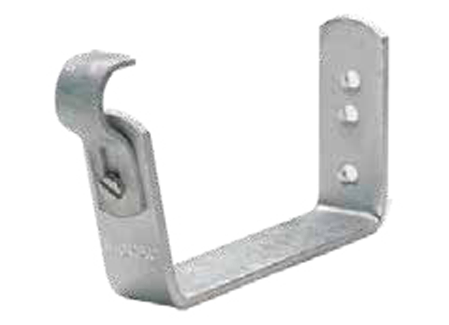 CROCHET SANS QUEUE AVEC TROU DEV285 7.8.7 GALVANISE