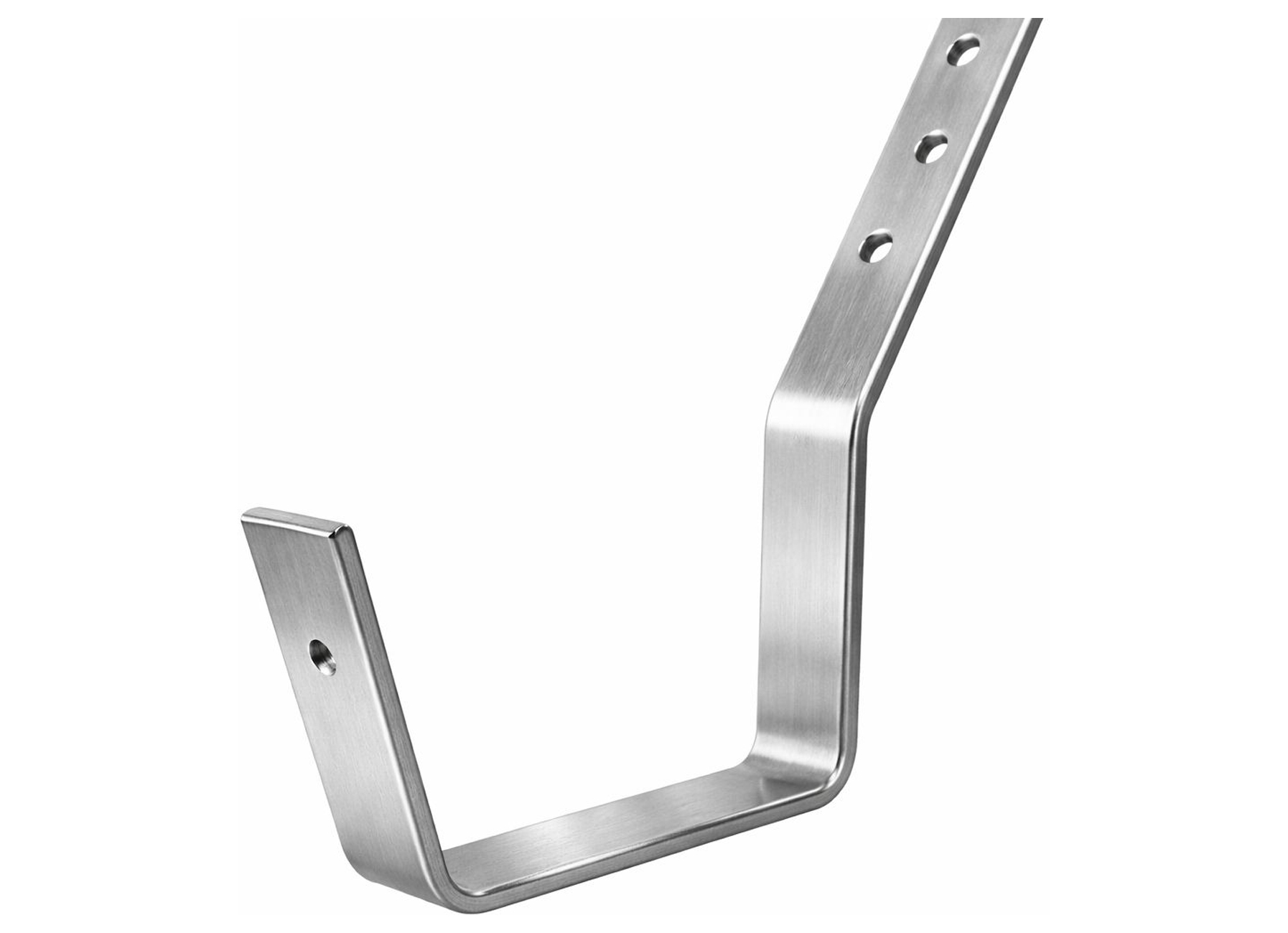 CROCHET AVEC QUEUE 45° AVEC TROU DEV350 9.12.8 INOX