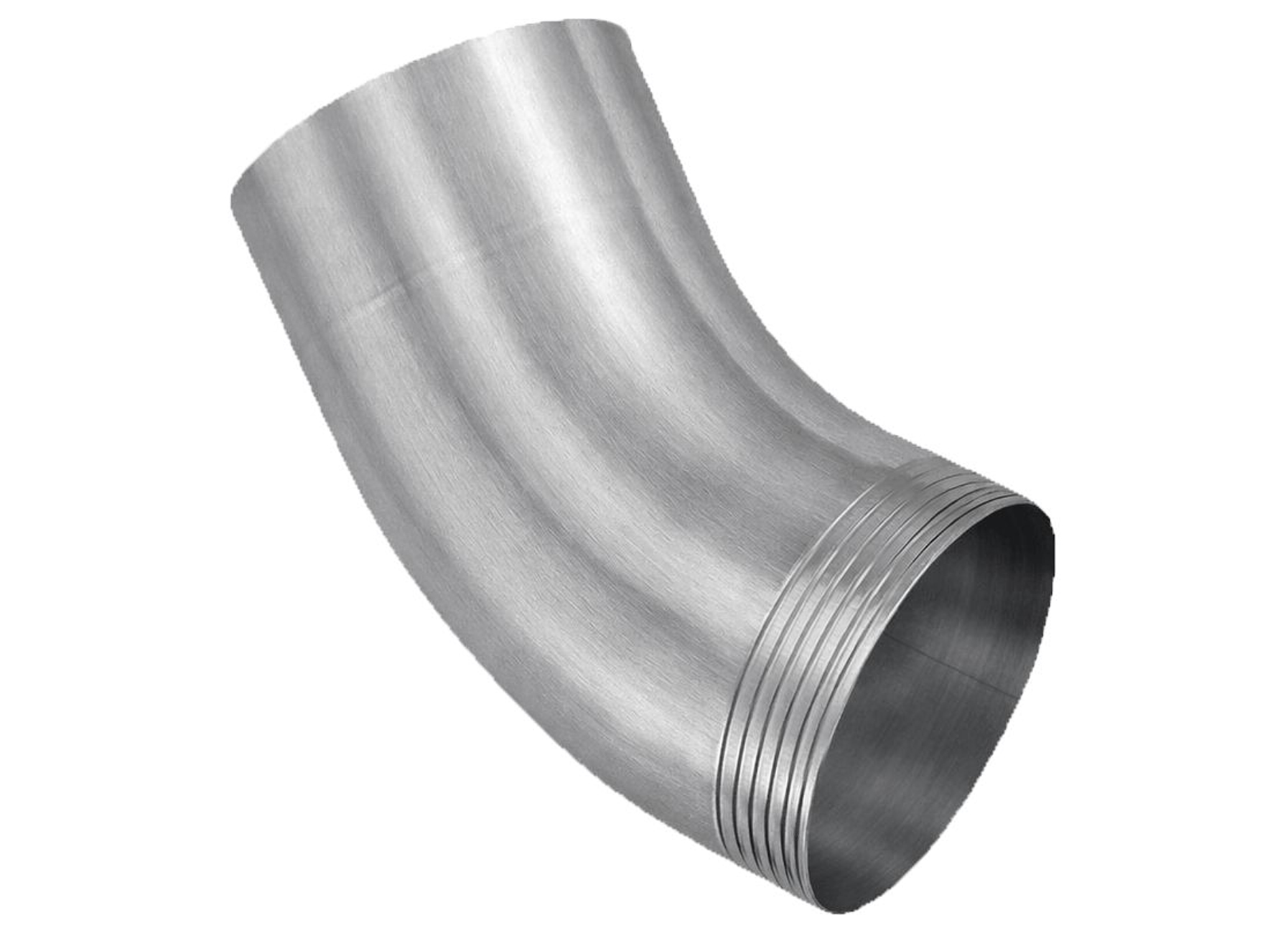 COUDE ROND 40° Ø100MM ZN NOVA