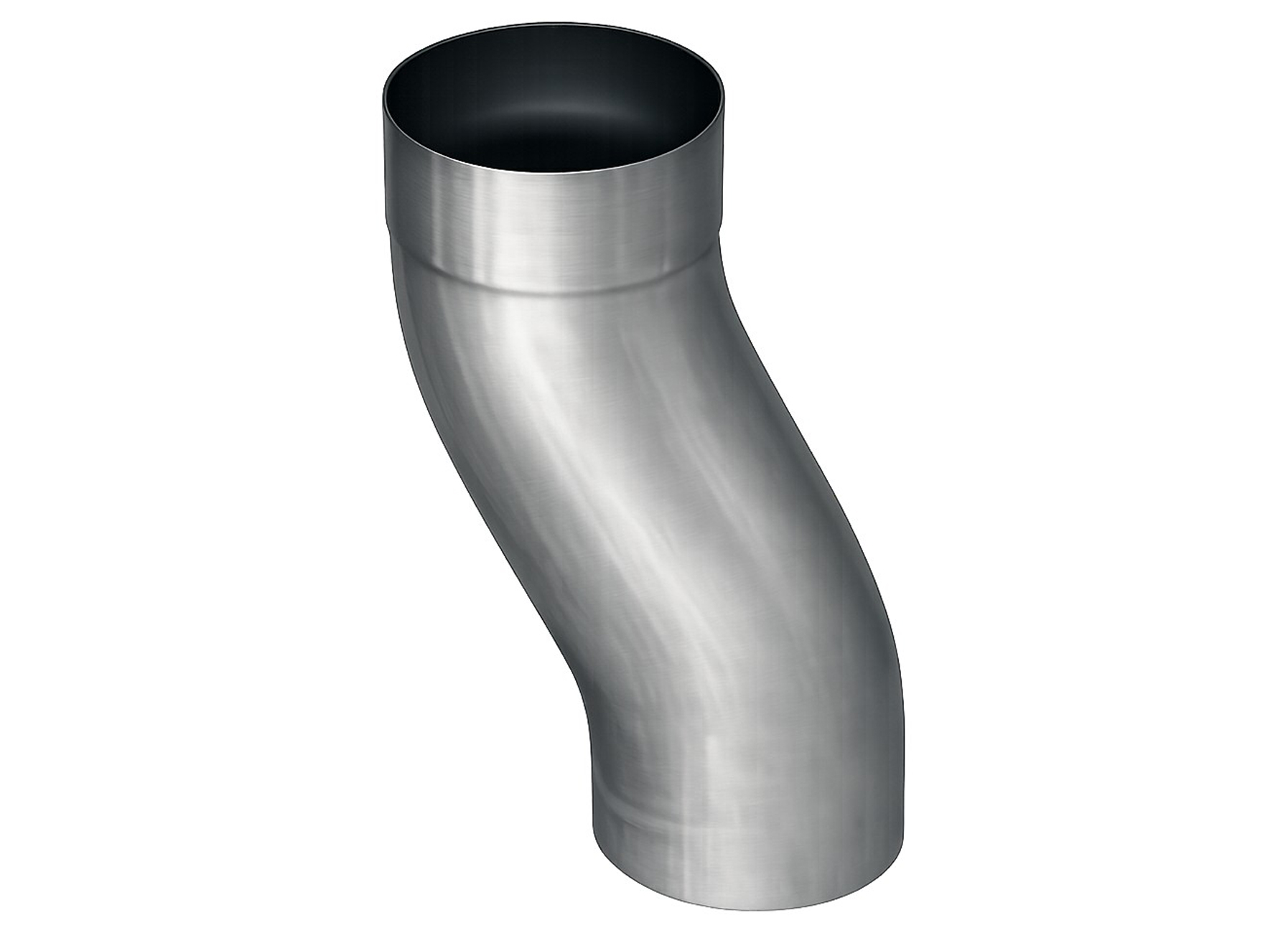 COUDE ROND S Ø80MM ZN NOVA