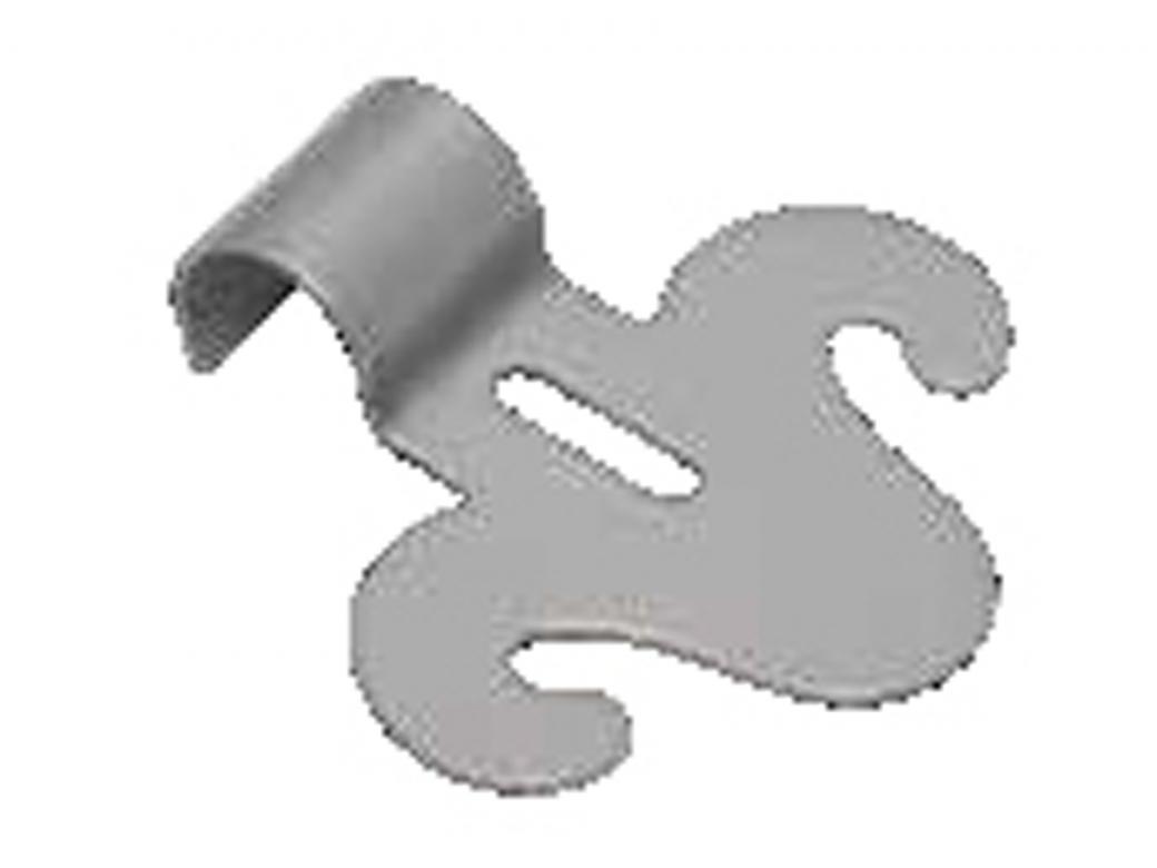 KRAALHOUDER VERSIERING INOX 20MM