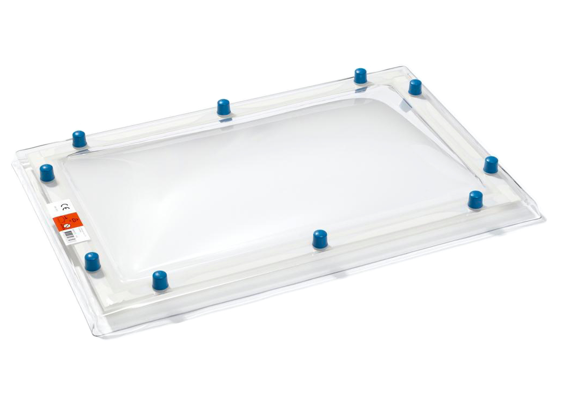COUPOLE RECTANGULAIRE DOUBLE PAROI POLYCARBONATE CLAIR