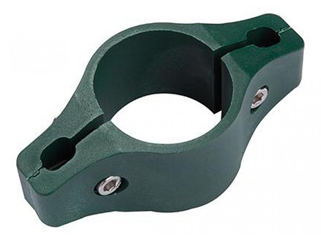 COLLIER INTERMEDIAIRE POUR POTEAU ROND RAL6005 VERT