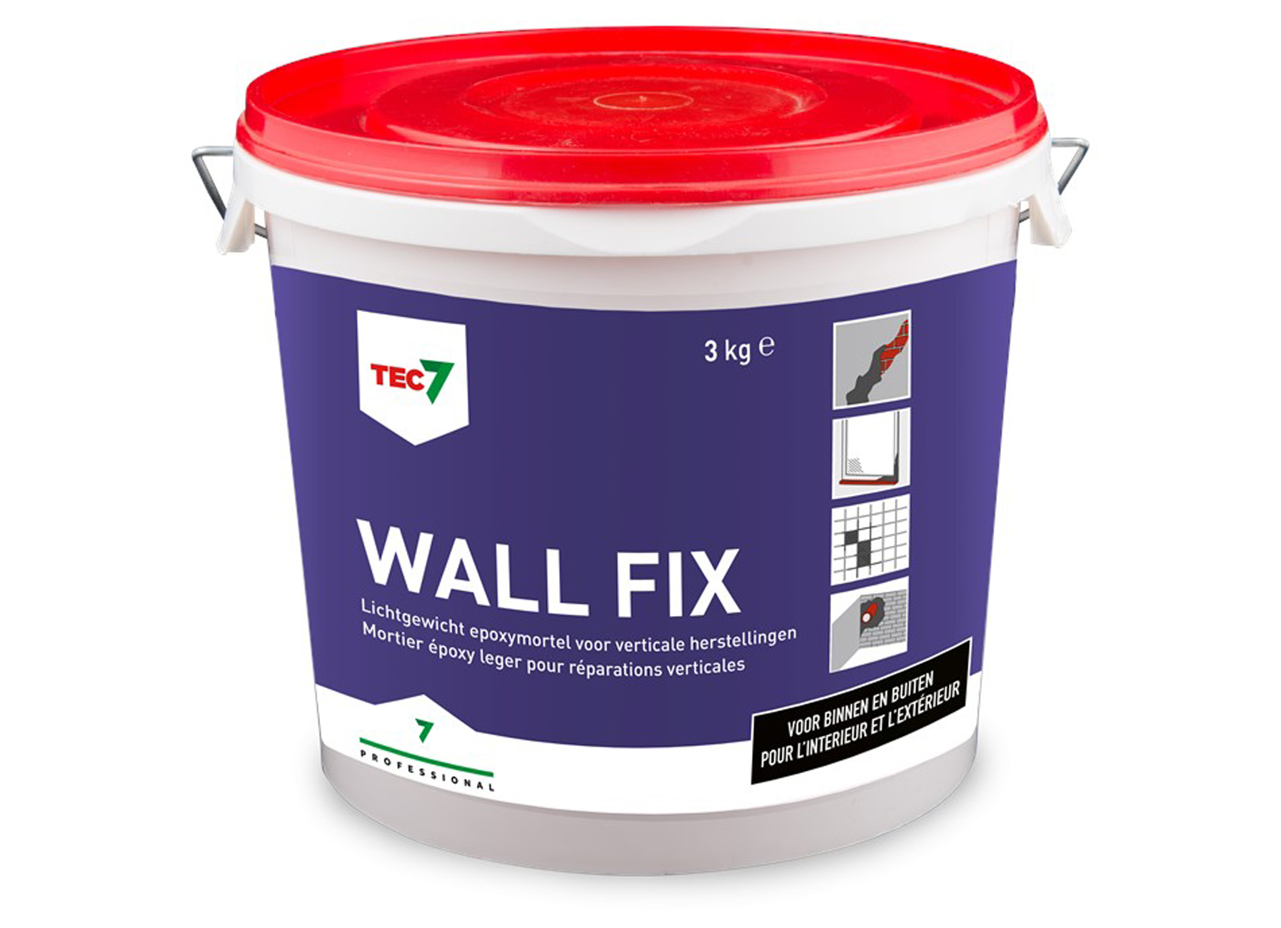 TEC7 WALL FIX MORTIER EPOXYDE