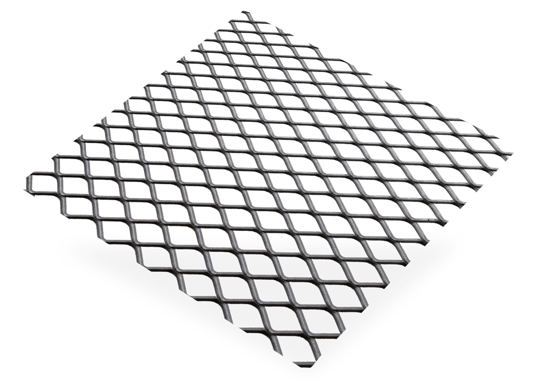 TOLE METAL DEPLOYE ACIER BRUT MAILLE 10X5,5MM