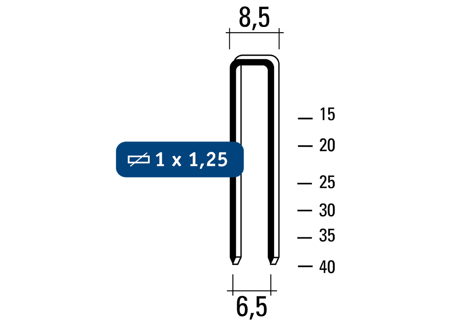 HEWITOOL AGRAFES 92 ACIER GALVA