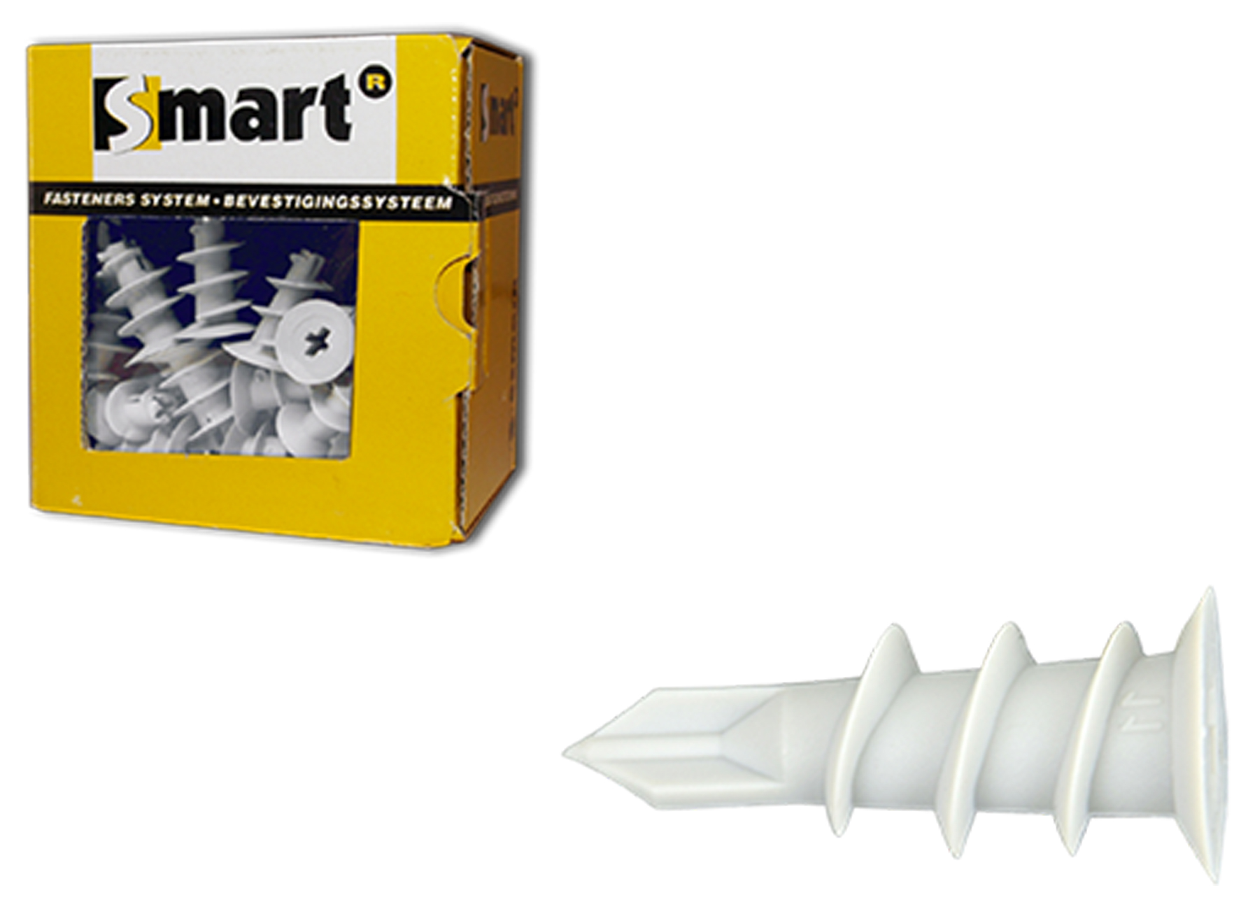 CHEVILLE POUR PLAQUES DE PLATRE NYLON