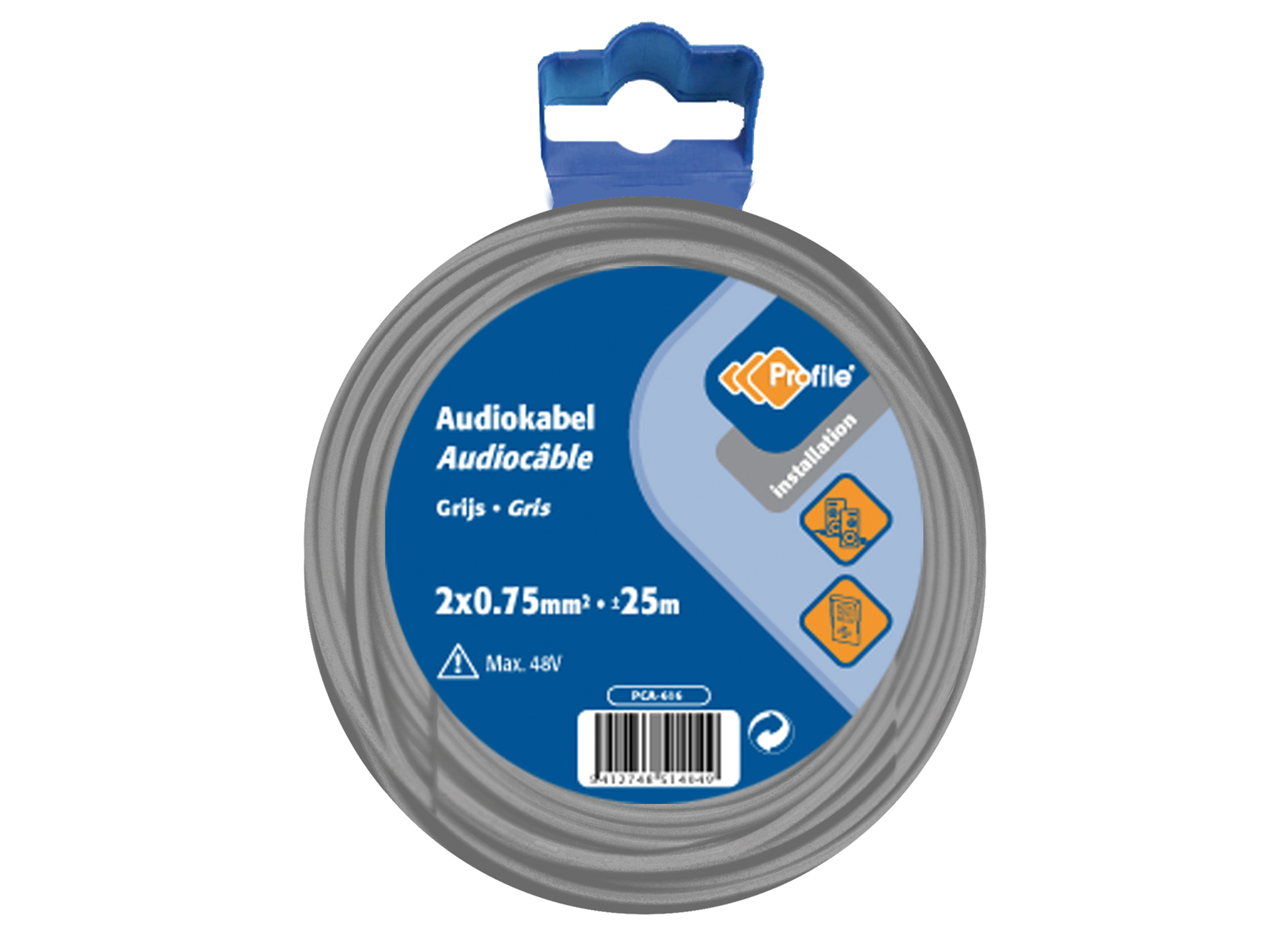 CABLE AUDIO 2X0.75 BLISTER