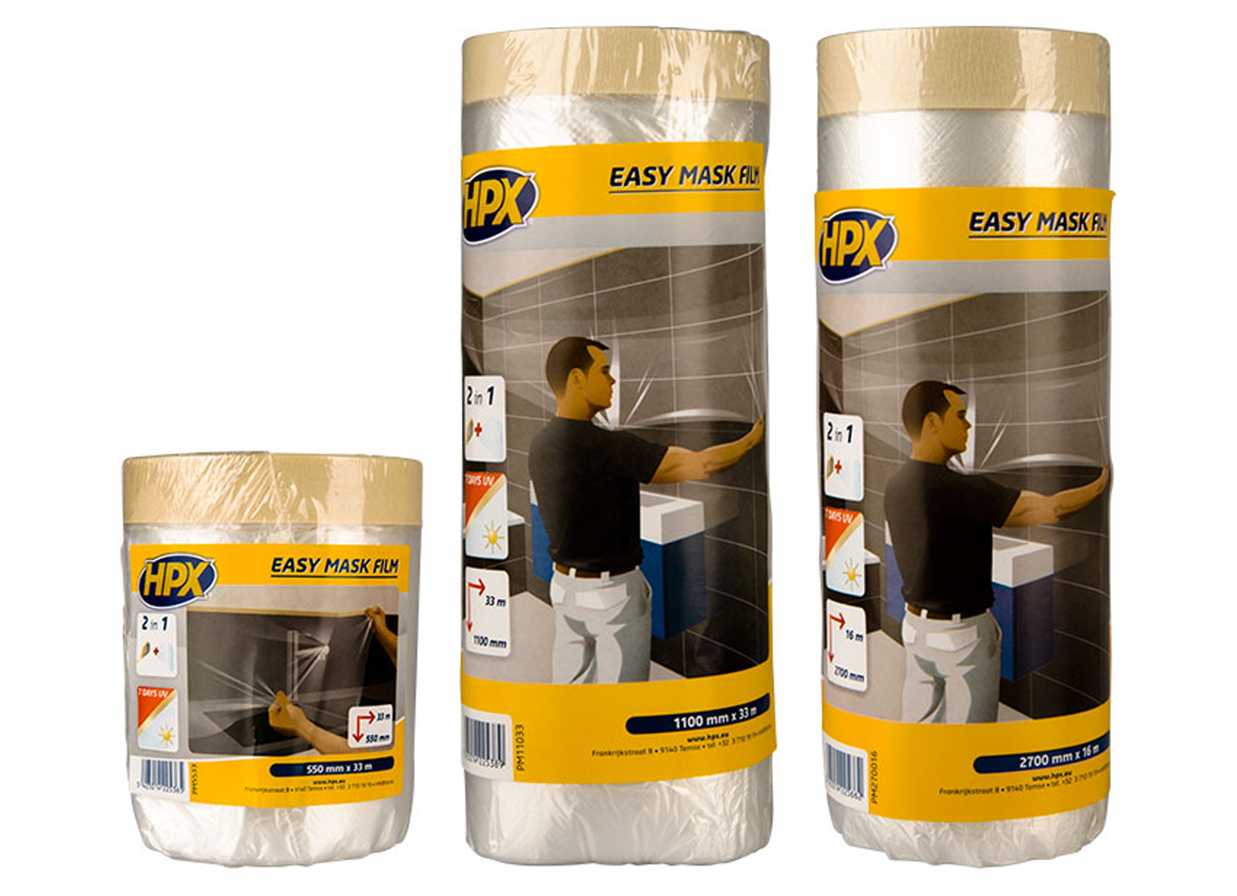 HPX EASY MASKING FILM DE PROTECTION