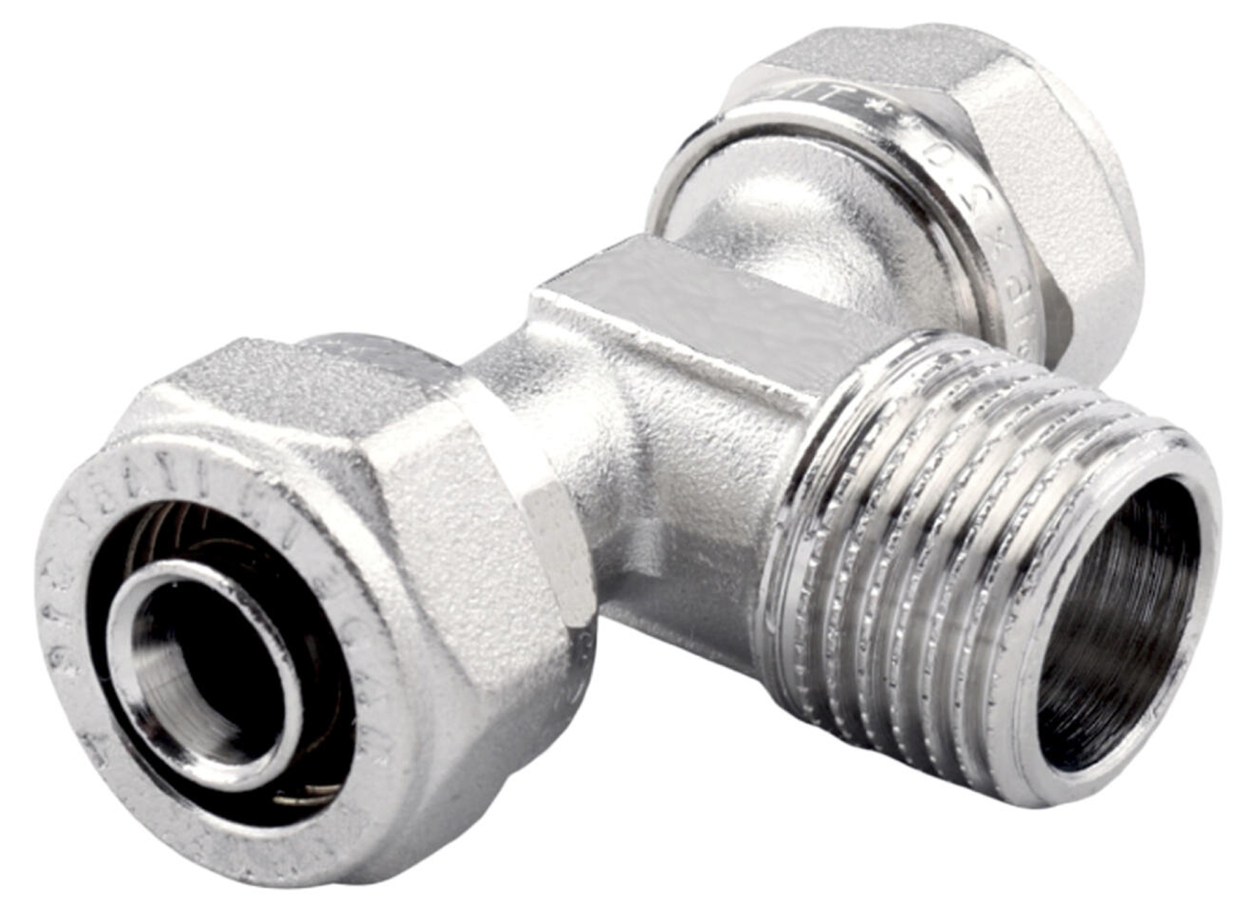 SANINSTAL RACCORD T BICONE POUR TUBE MULTICOUCHES