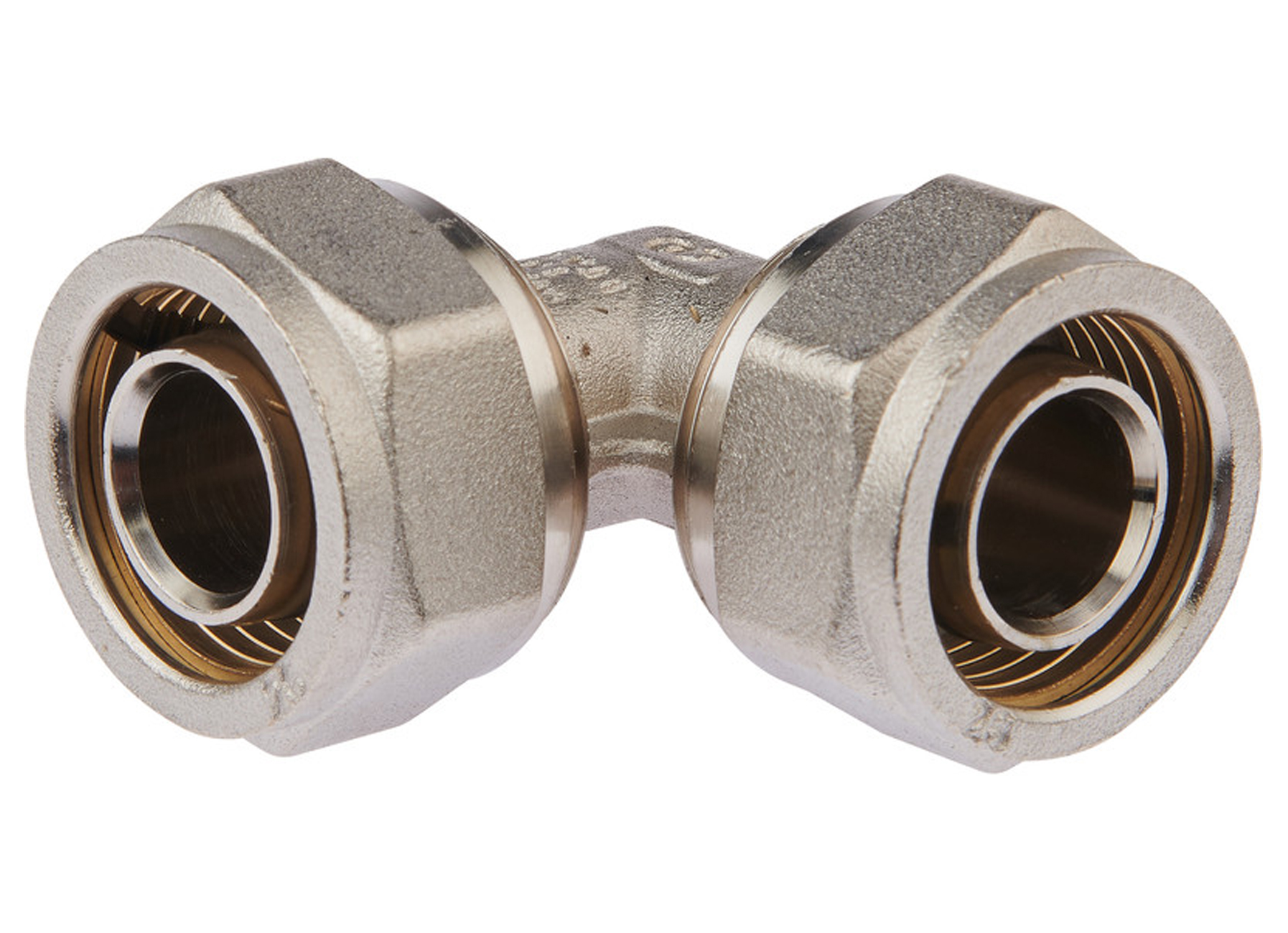 SANINSTAL MULTISKIN RACCORD BICONE COUDE 90° LAITON