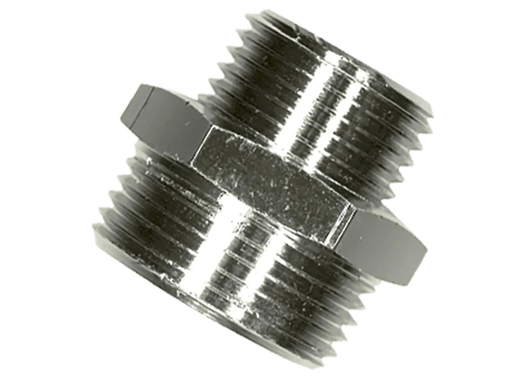 VERLOOPNIPPEL VERCHROOMD M/M