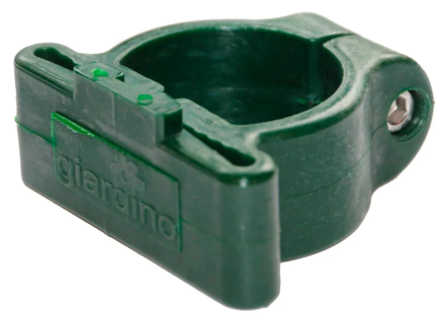 COLLIER D'ANGLE POTEAU PROFILE Ø48MM VERT RAL6005