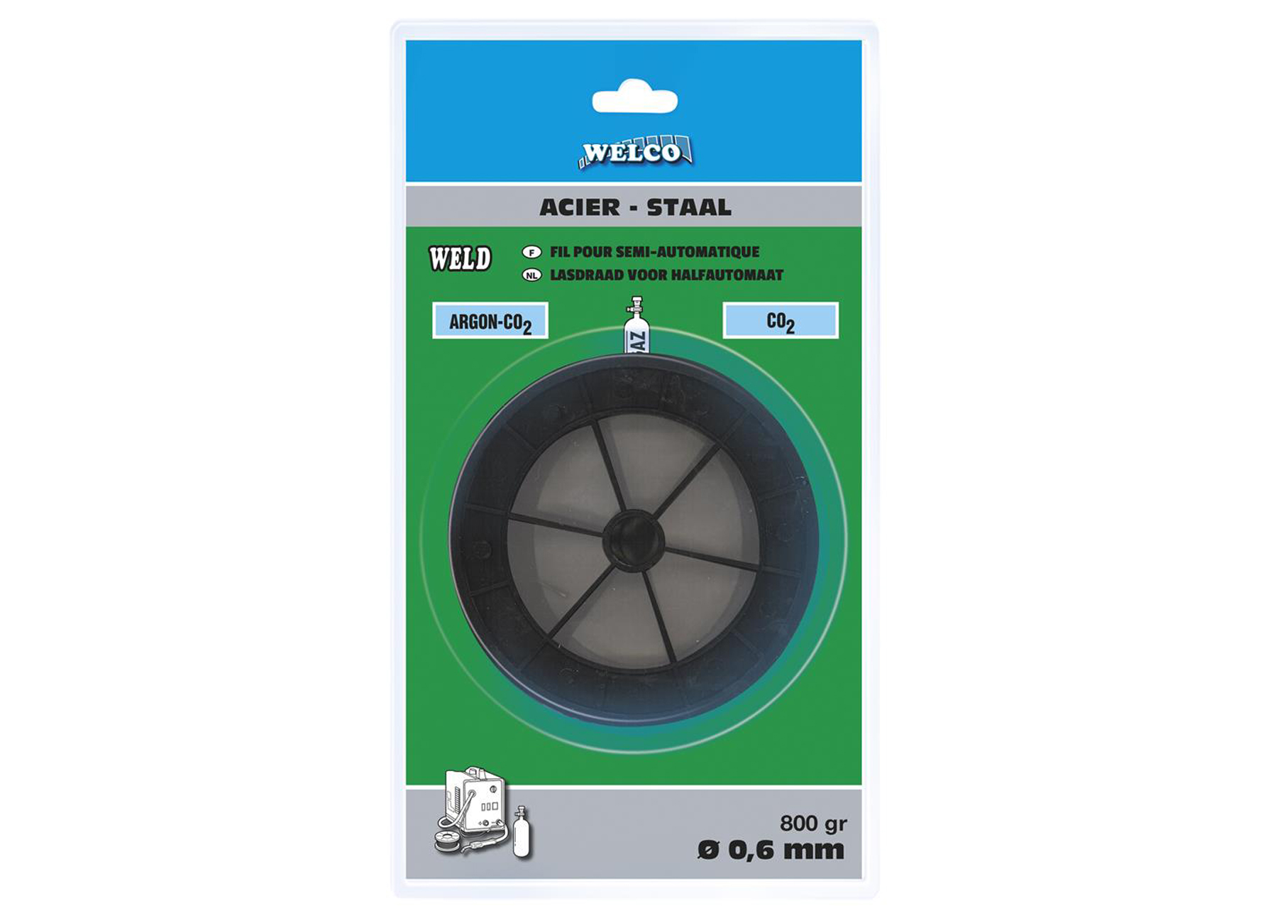 BOBINE FIL A SOUDER ACIER