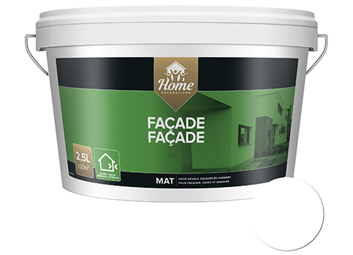 HOME DECORATIONS FACADE BLANC