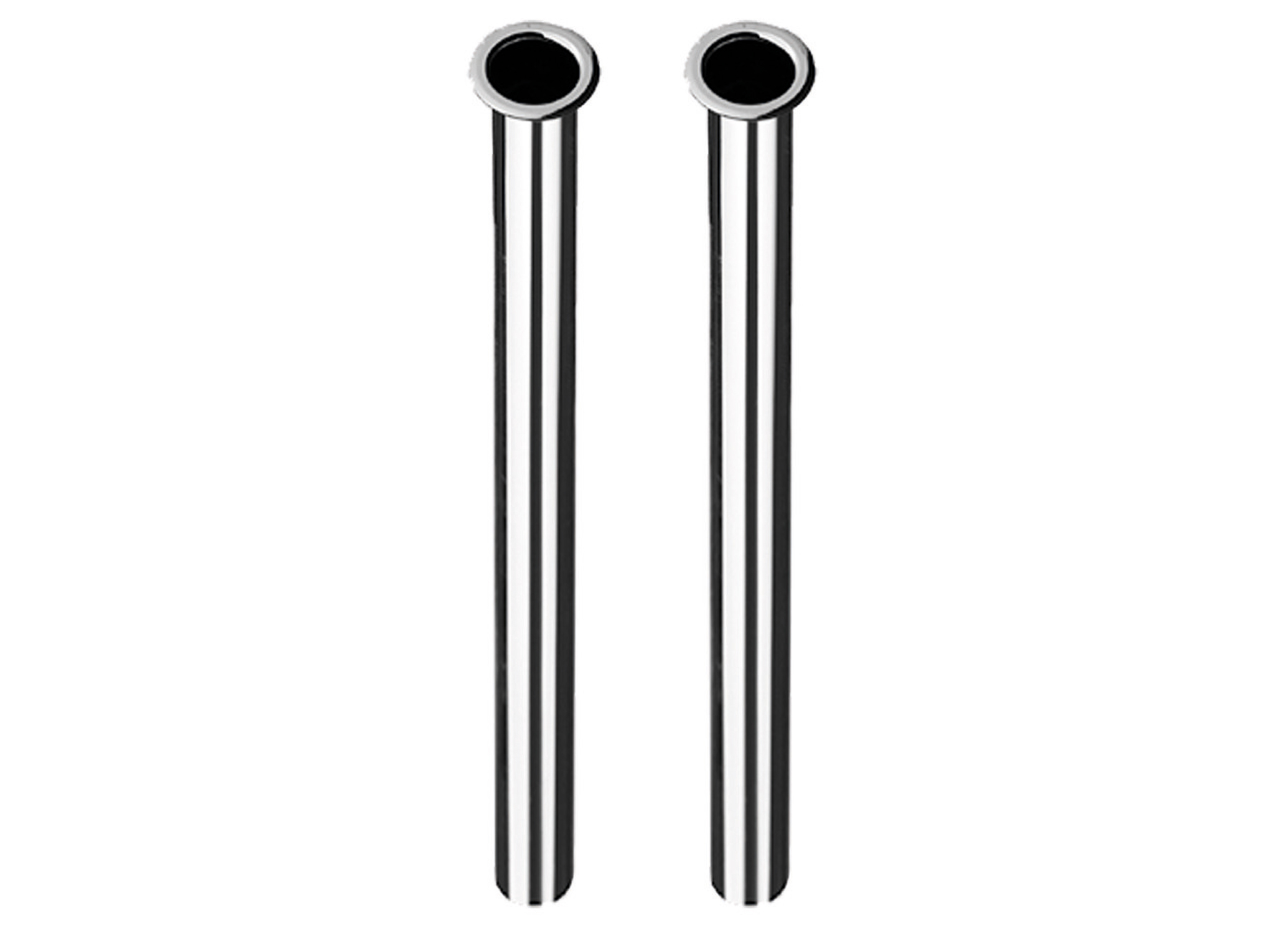 TUBE D'ALIMENTATION AVEC COLLET CHROME