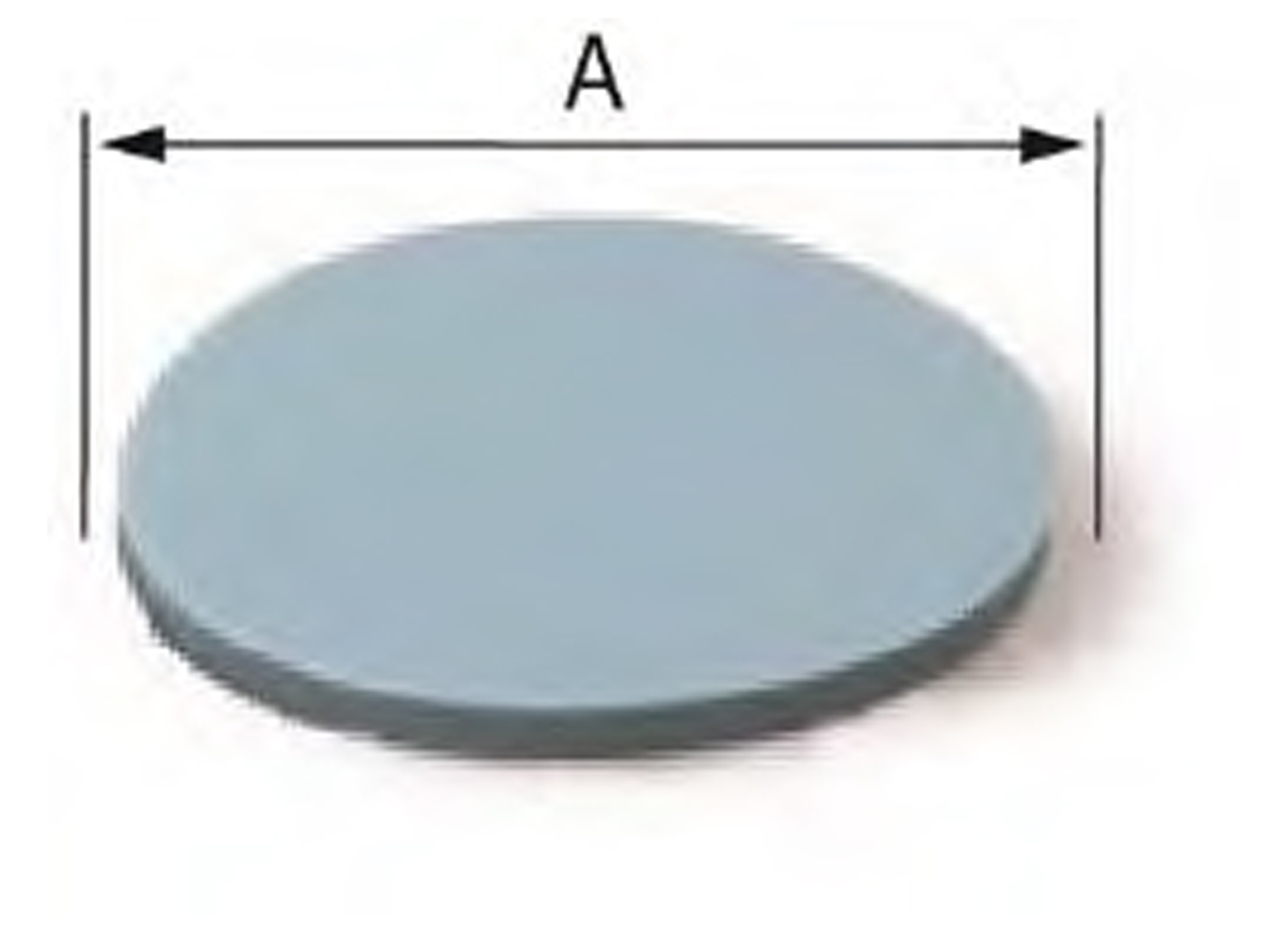 PATIN GLISSEUR GRIS SUR FEUILLE AUTOCOLLANT