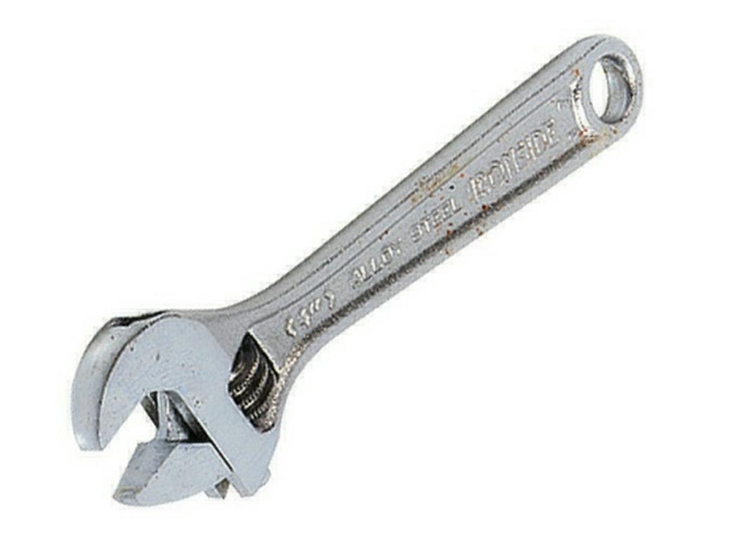 IRONSIDE VERSTELBARE MOERSLEUTEL VERCHROOMD