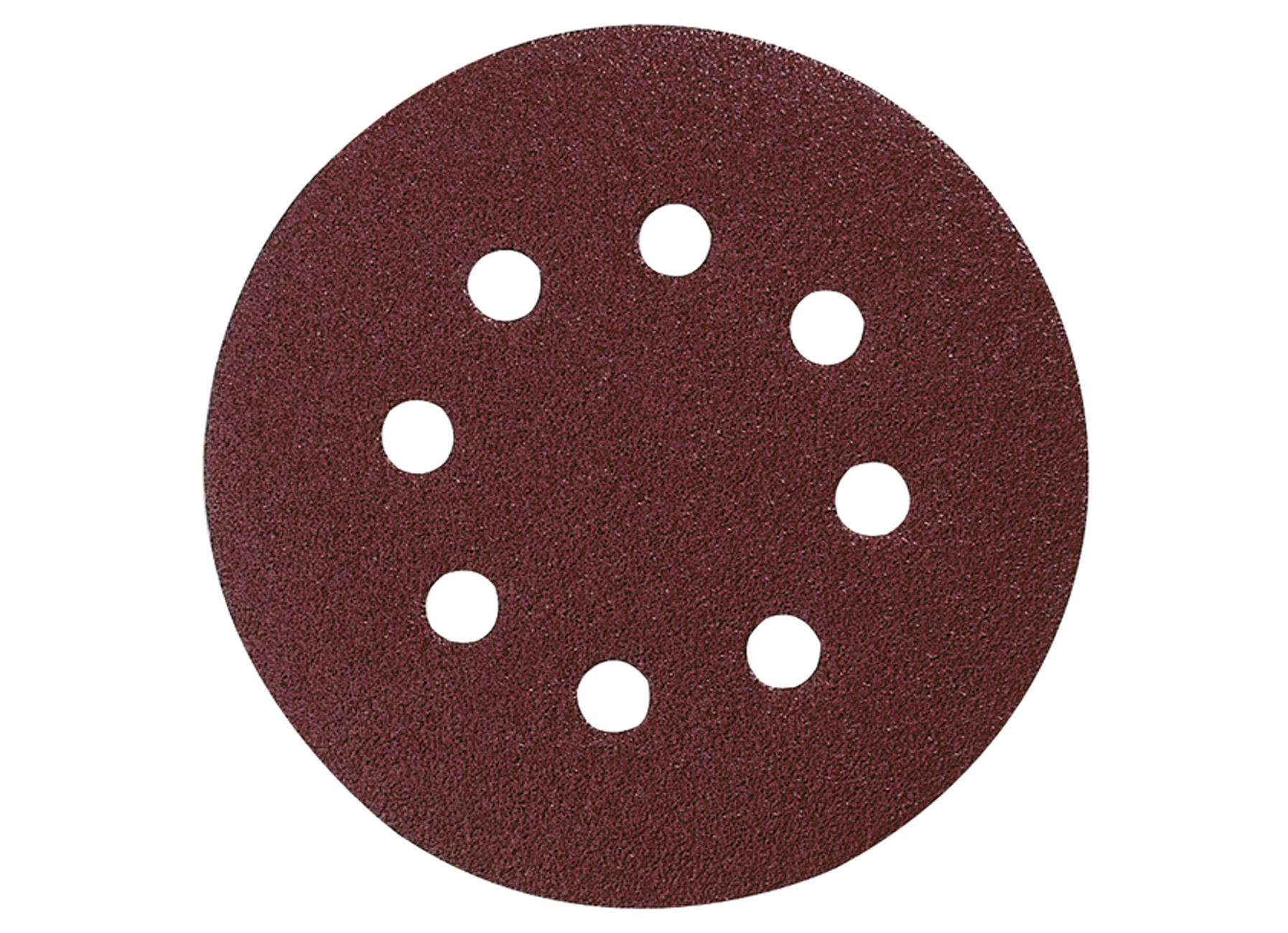 MAKITA DISQUE ABRASIVE Ø125MM RED VELCRO 8 TROUS