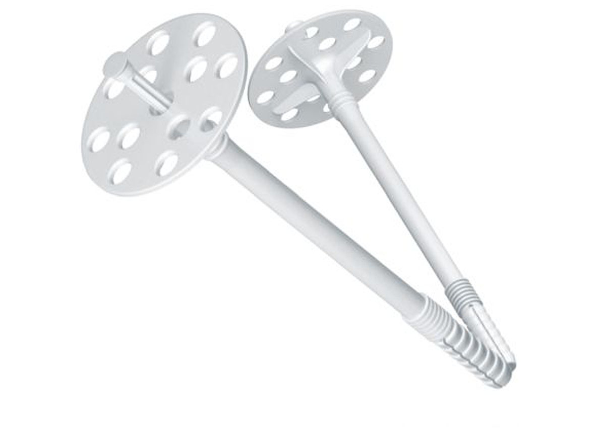 CHEVILLE D'ISOLATION AVEC CLOU EN PLASTIQUE KI-10