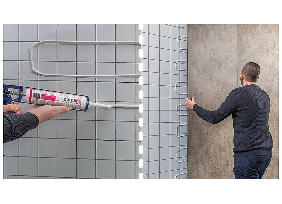 Carreau De Mur En Matiere Synthetique Dumawall Xl 90x260cm