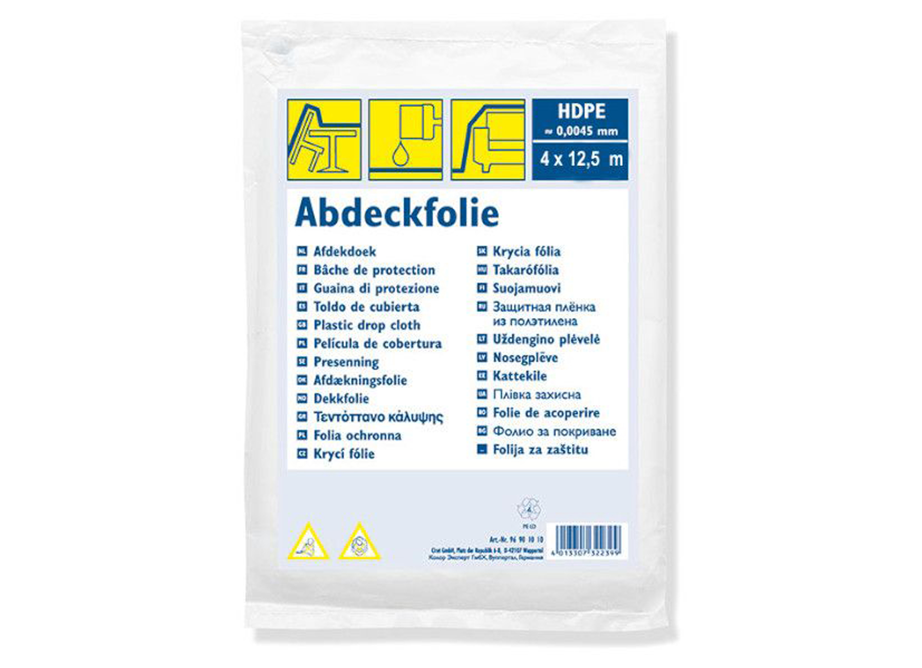 FILM DE PROTECTION HDPE 5µ