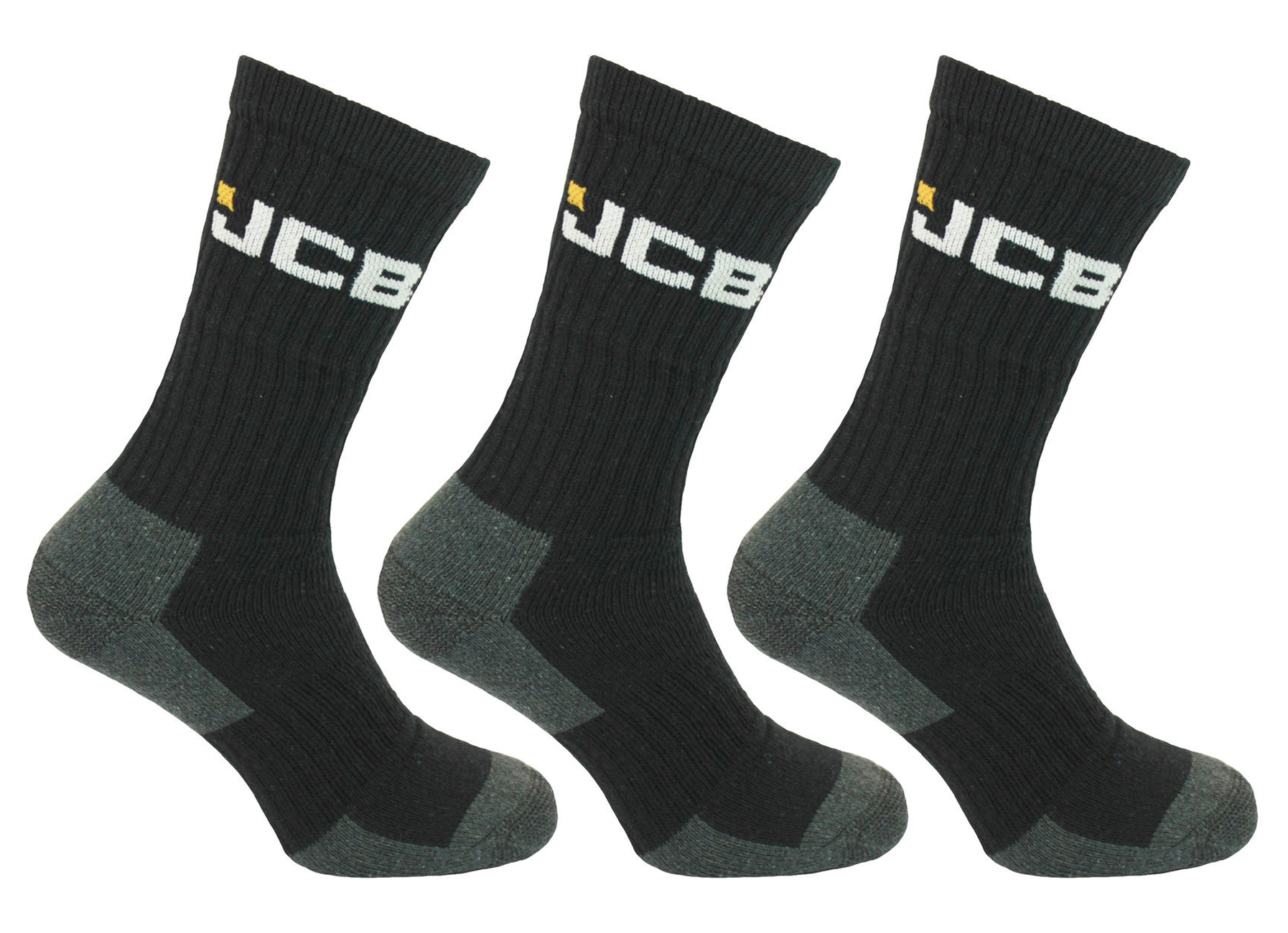 JCB CHAUSSETTES DE TRAVAIL HOMME 3 PAIRS