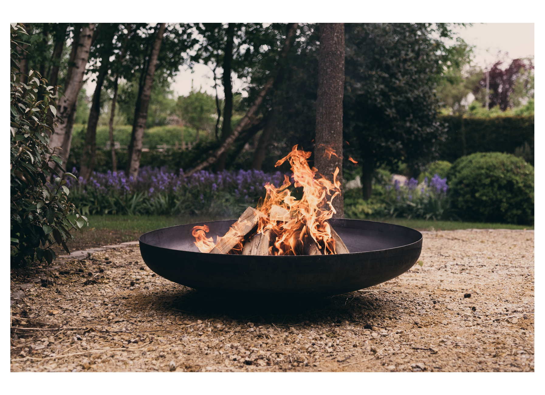 Bakkerij morgen Bekwaam Jesco Vuurschaal Zwart Staal - tuin - tuininrichting en beleving - barbecue  - vuurkorven - jesco vuurschaal zwart staal