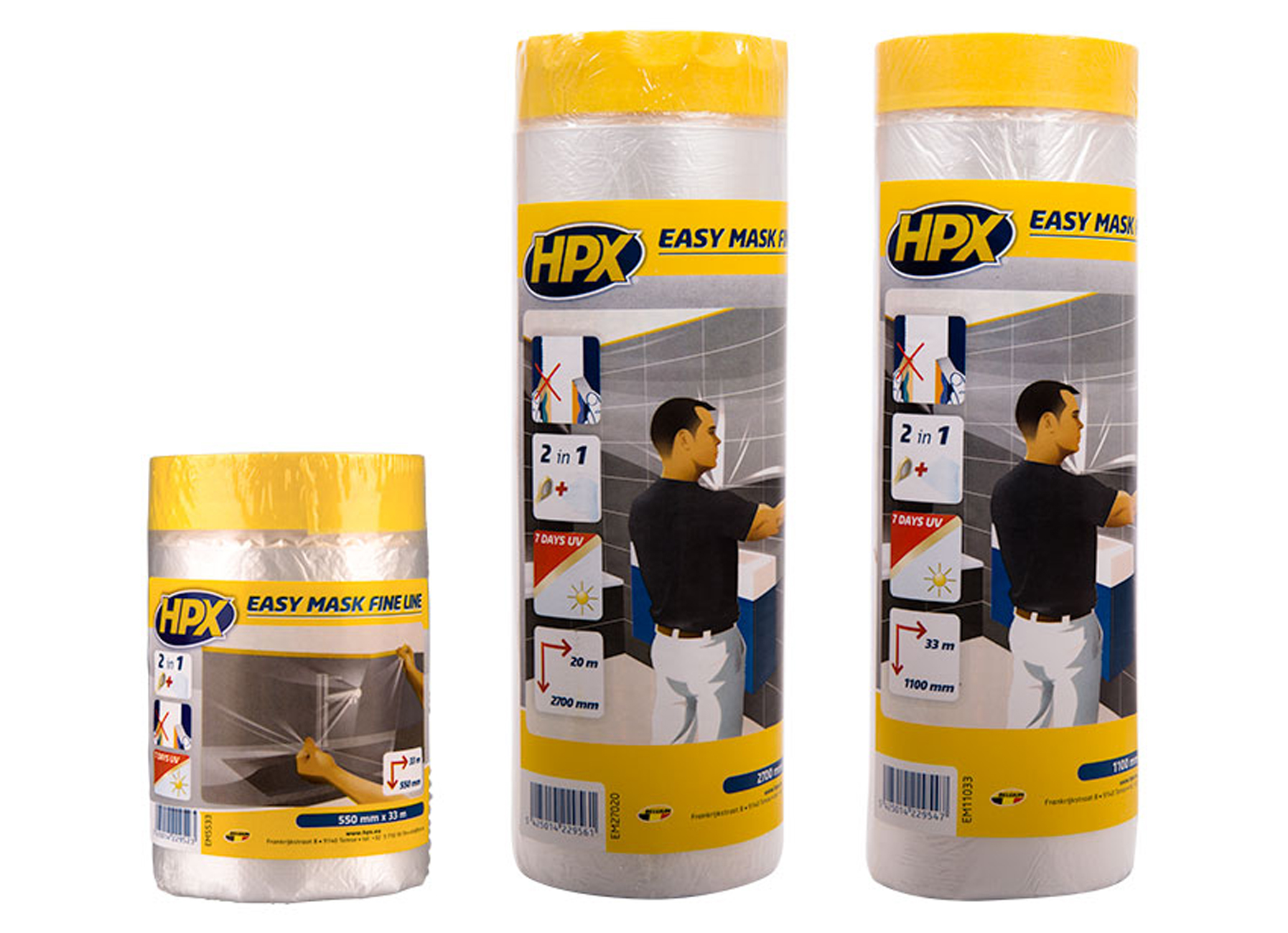 HPX EASY MASK FINE LINE FILM DE PROTECTION