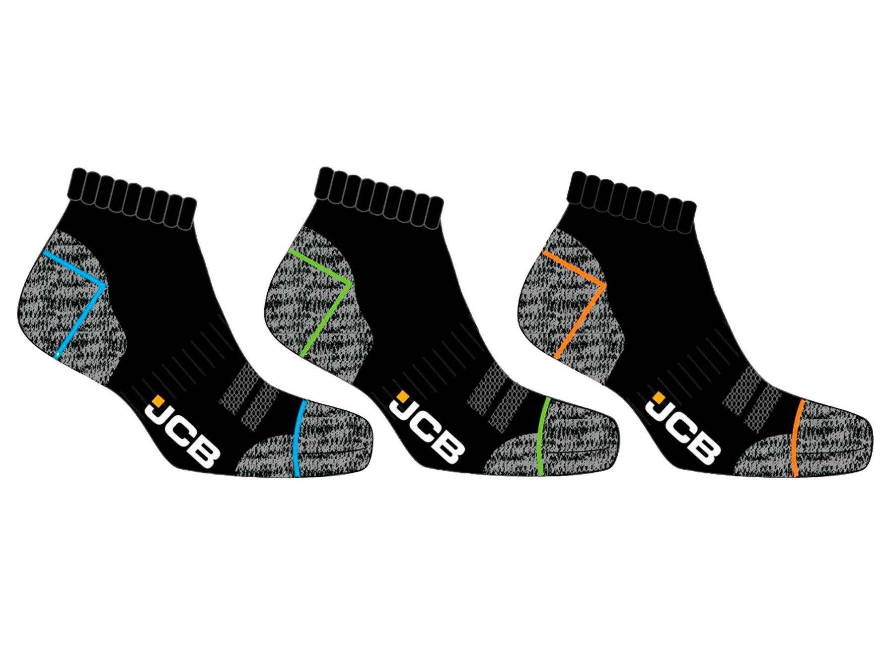 JCB CHAUSSETTES D'ETE 3 PAIR