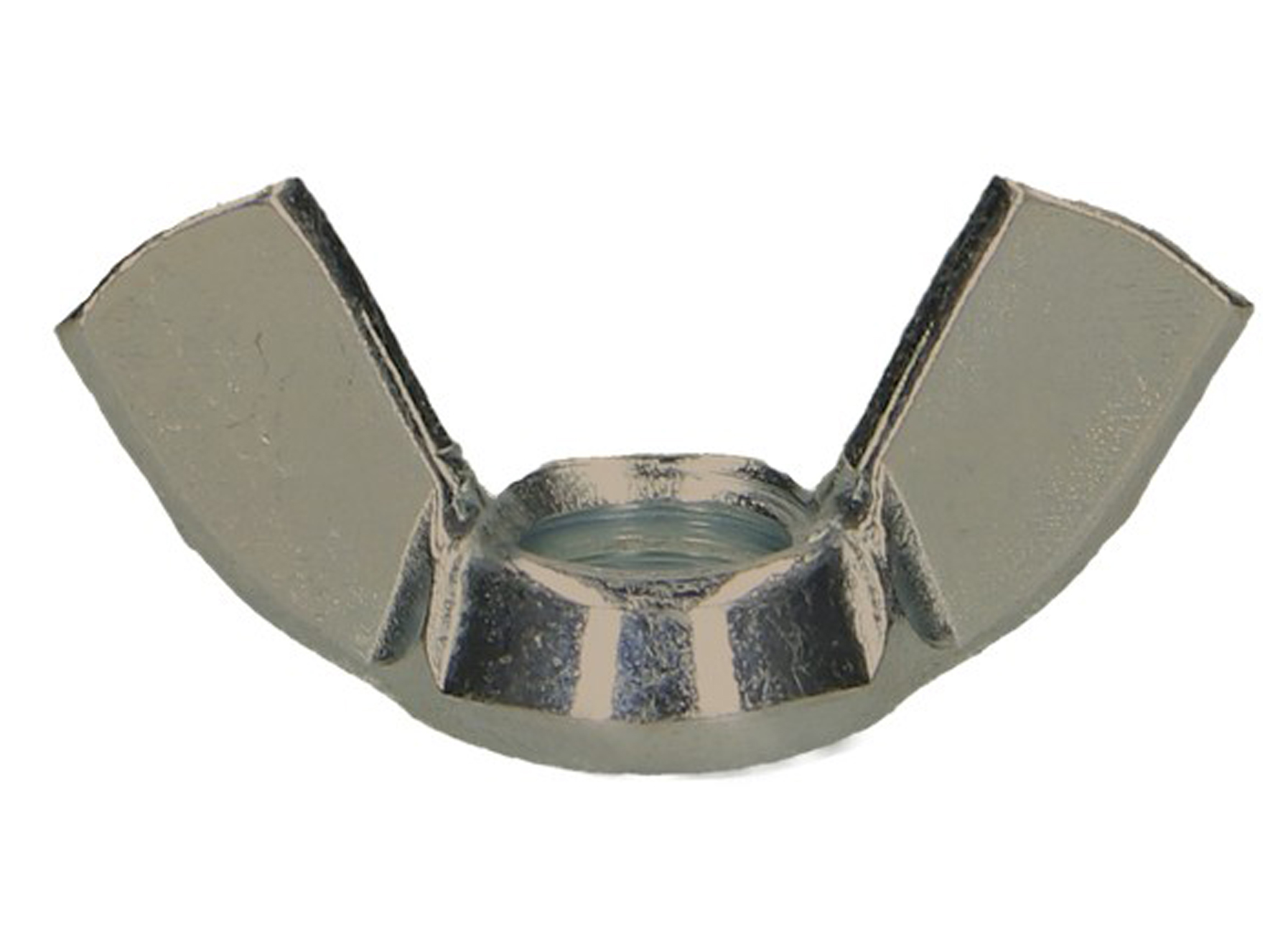 VLEUGELMOER AMERIKAANSE VORM INOX A4 - BLISTER