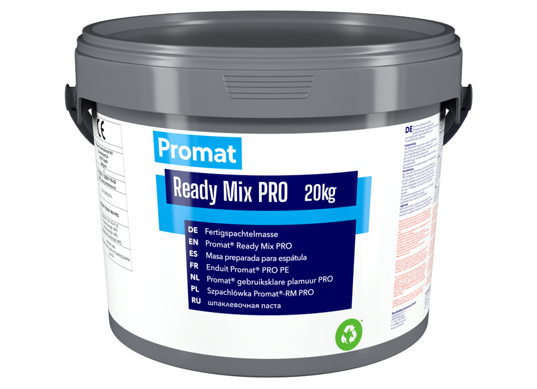 PROMAT GEBRUIKSKLARE PLAMUUR PRO