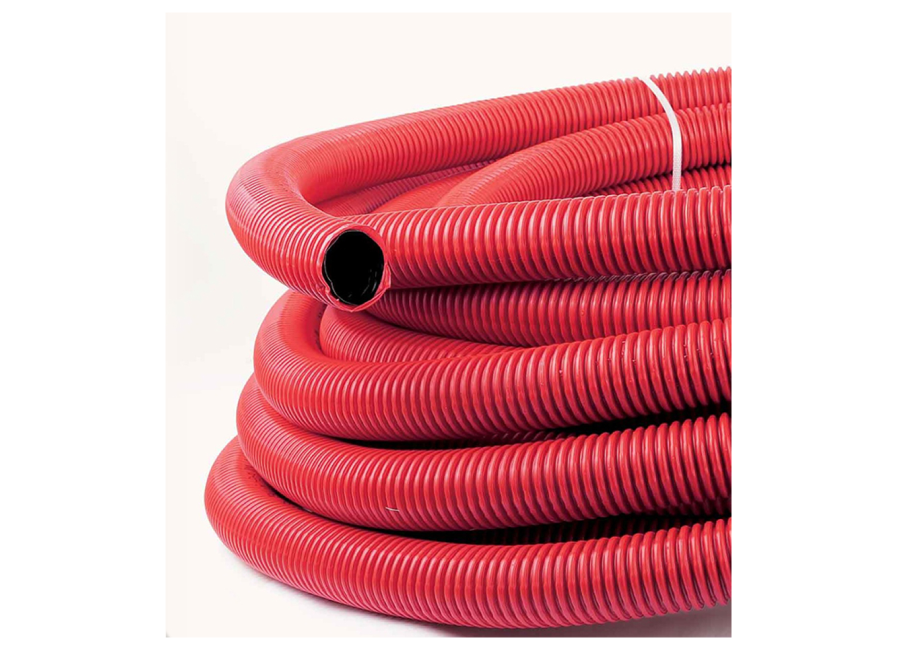Gaine Pour Tuyau D Eau à Enterrer Pe Gaine Flexible Pour Cable Avec Tire Fil - electricite - materiel  dinstallation - tubes electriques accessoires - tubes accessoires - pe gaine  flexible pour cable avec tire fil