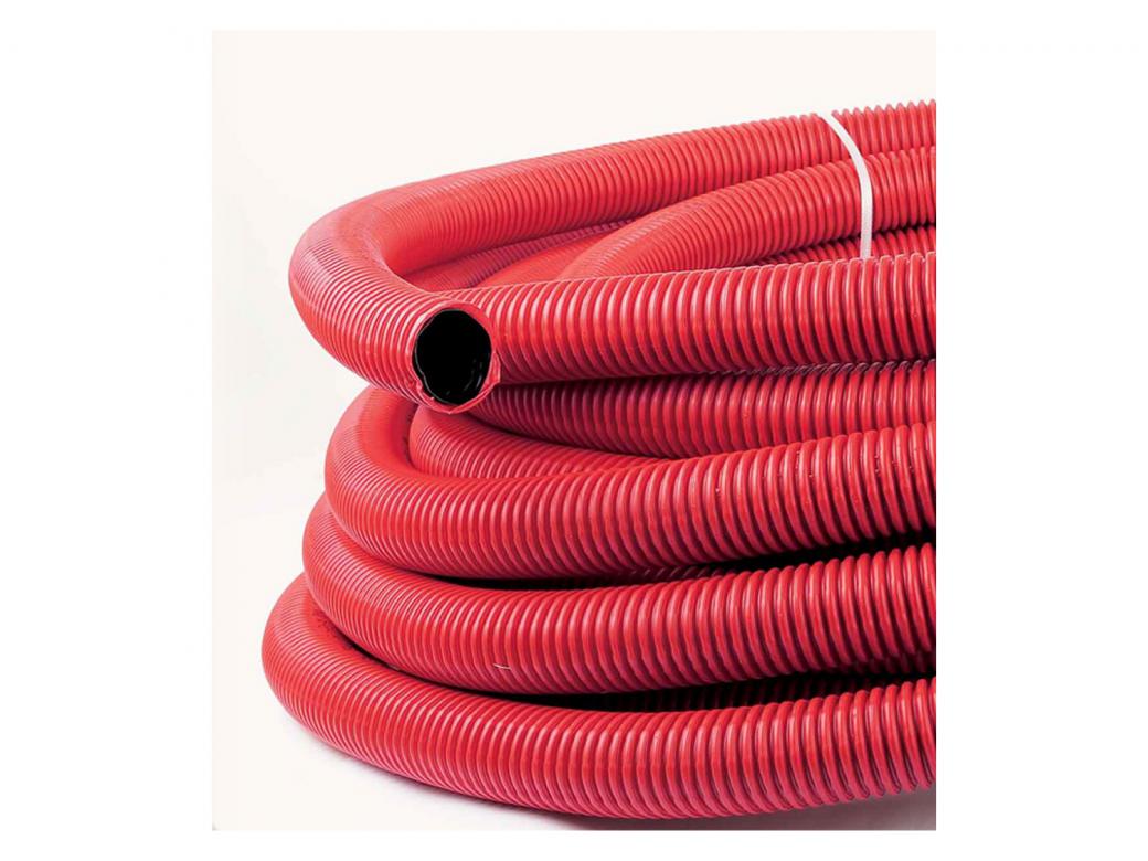 Gaine Pour Tuyau D Eau à Enterrer Pe Gaine Flexible Pour Cable Avec Tire Fil - electricite - materiel dinstallation - tubes electriques accessoires - tubes accessoires - pe gaine flexible pour cable avec tire fil