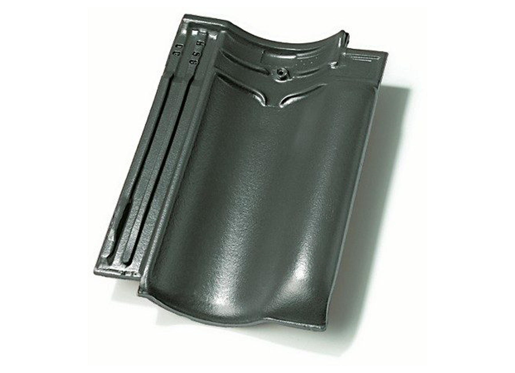 TUILE GALBEE 401 ARDOISE MATE EMAILLE