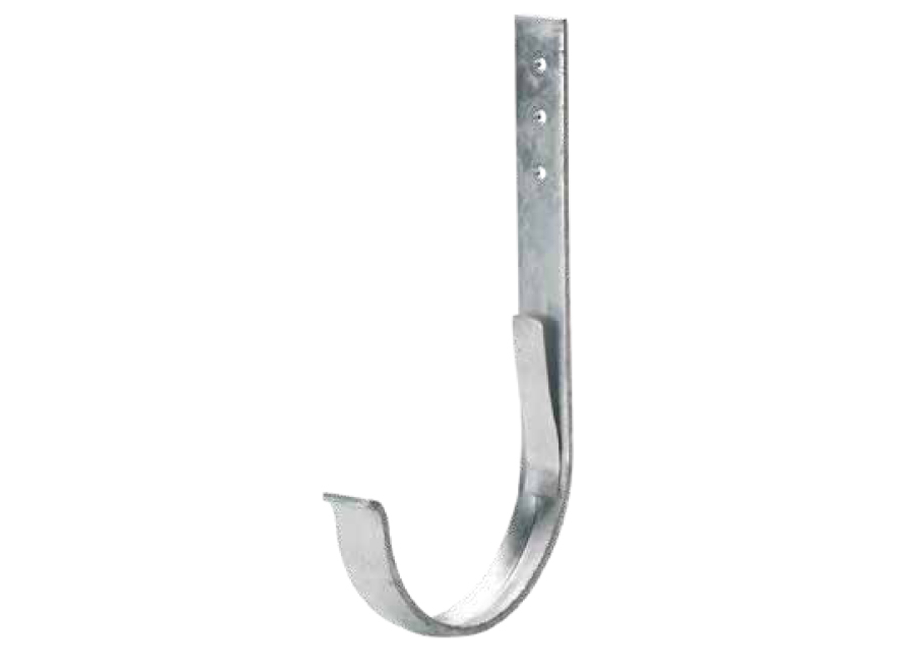 CROCHET AVEC QUEUE DROIT ET BEC POUR GOUTTIERE DEMI-RONDE