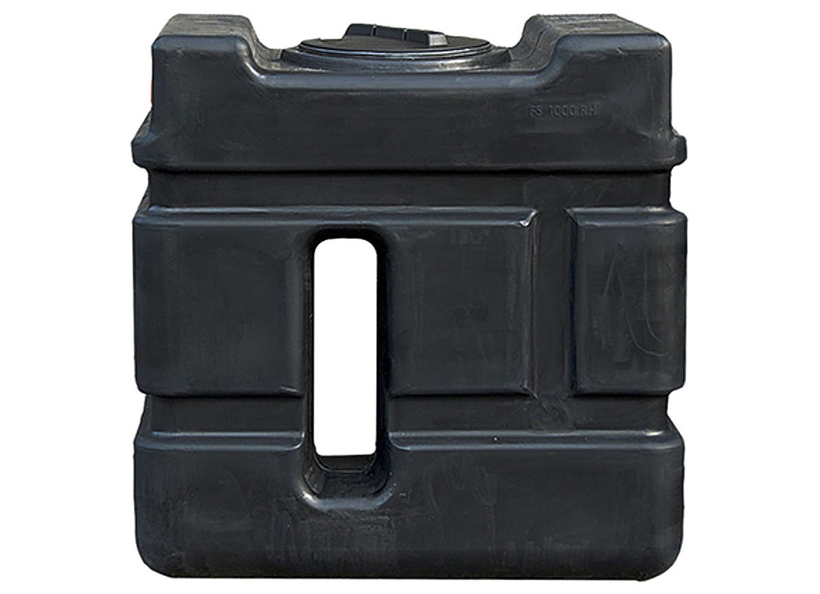 FOSSE SEPTIQUE & CITERNE A EAU DE PLUIE RECTANGULAIRE EN PE