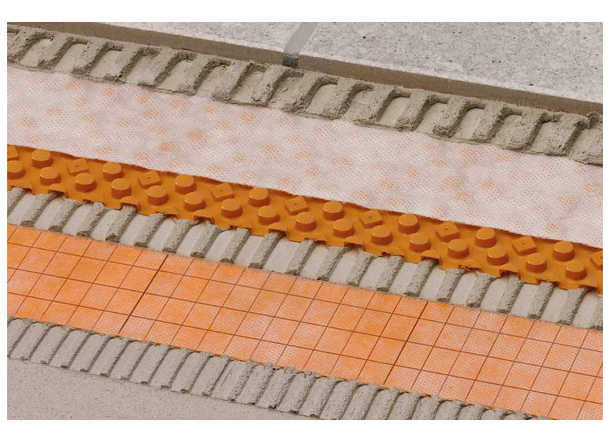 Ditra Drain Natte De Drainage Carrelage Produits Complementaires
