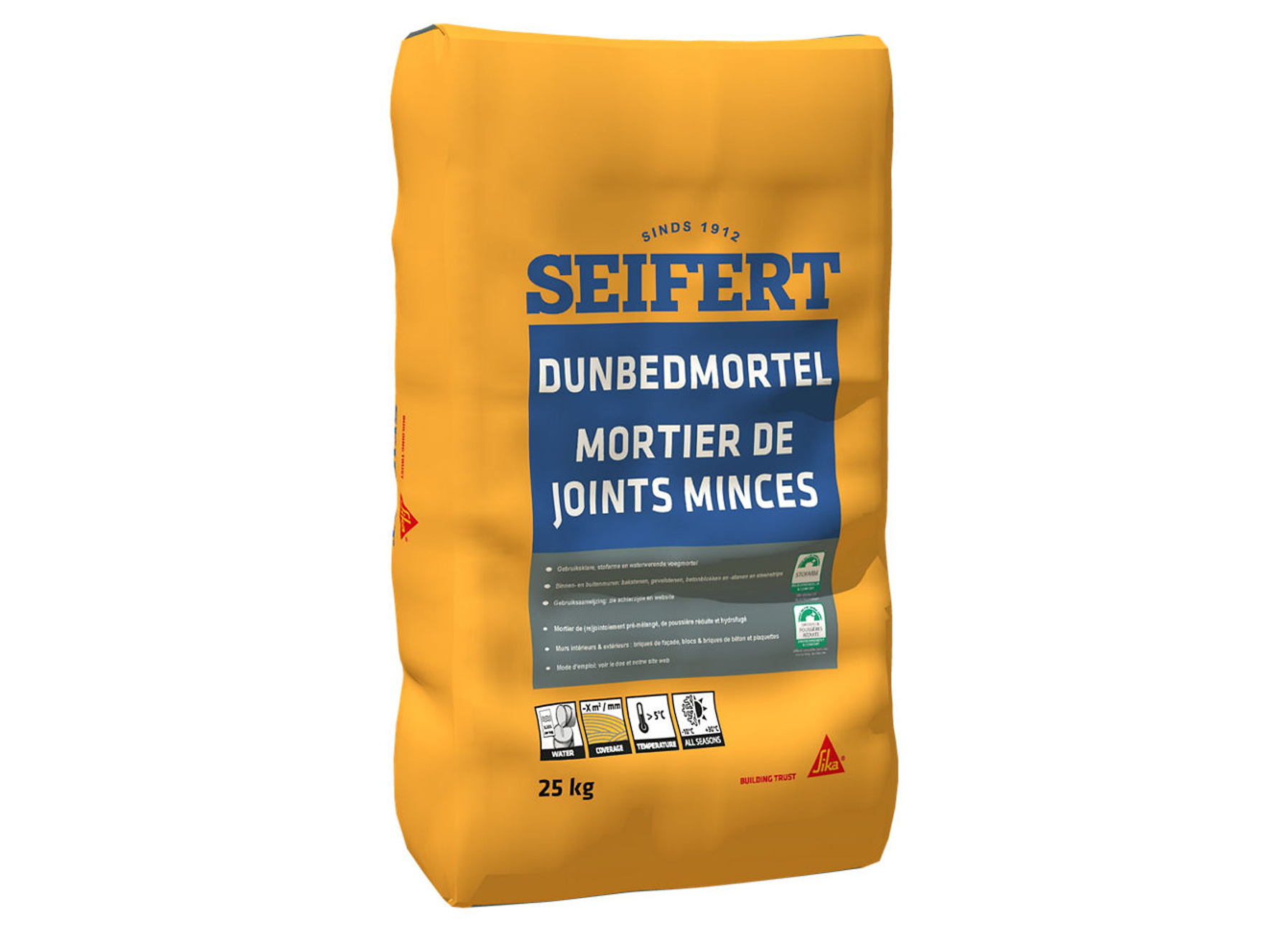 SEIFERT GEKLEURDE DUNBEDMORTELS