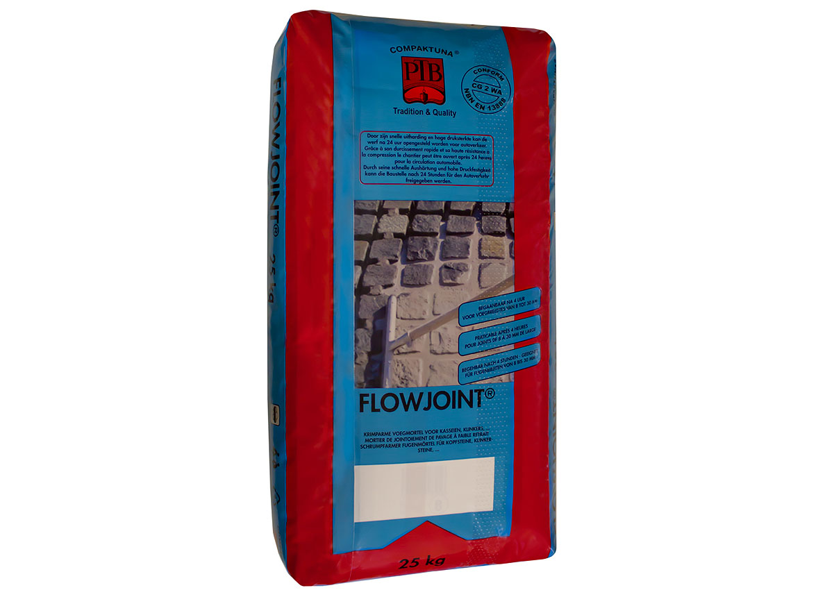 PTB MORTIER DE JOINTEMENT DE PAVAGE A FAIBLE RETRAIT 25KG