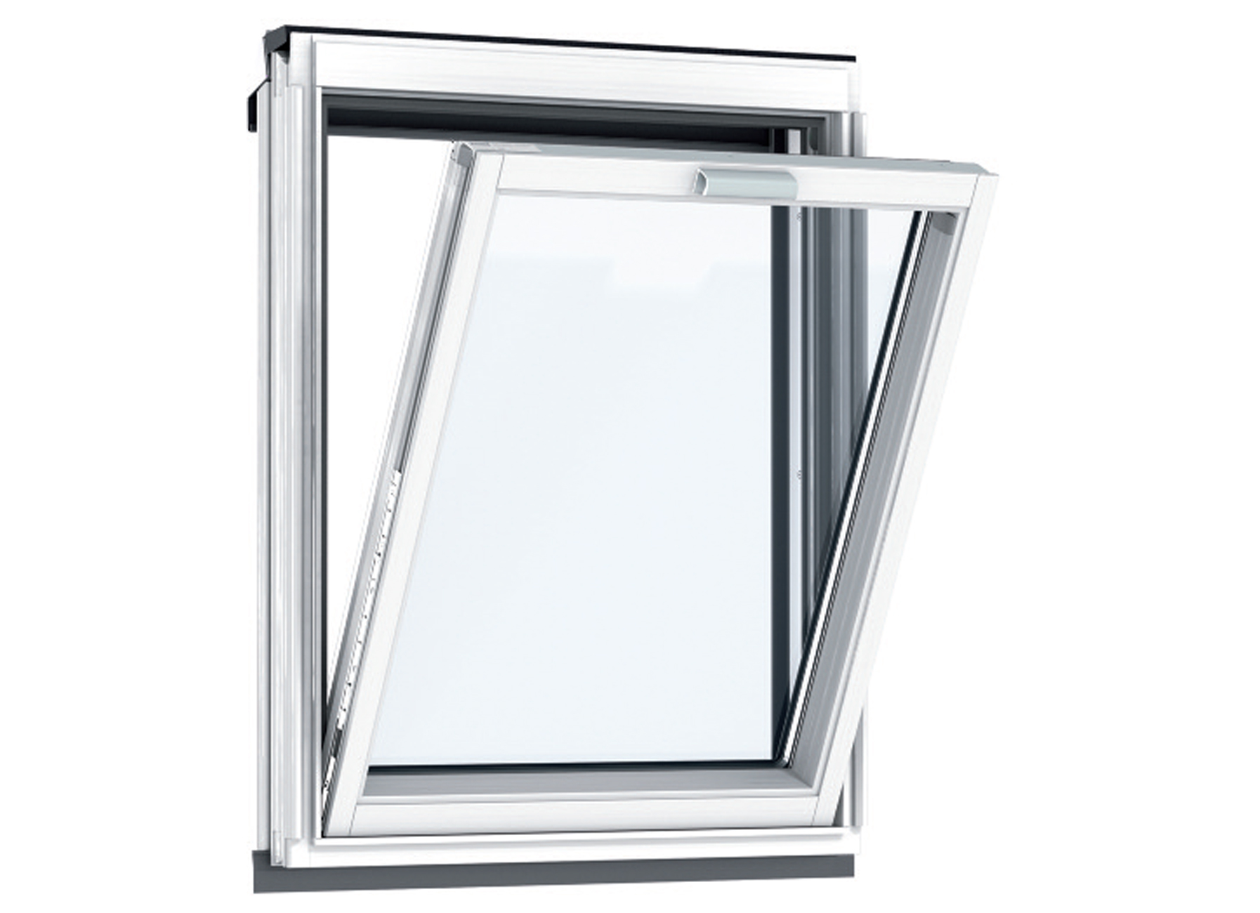 VELUX ELEMENT DE FACADE TOMBANT VFE BOIS PEINT EN BLANC