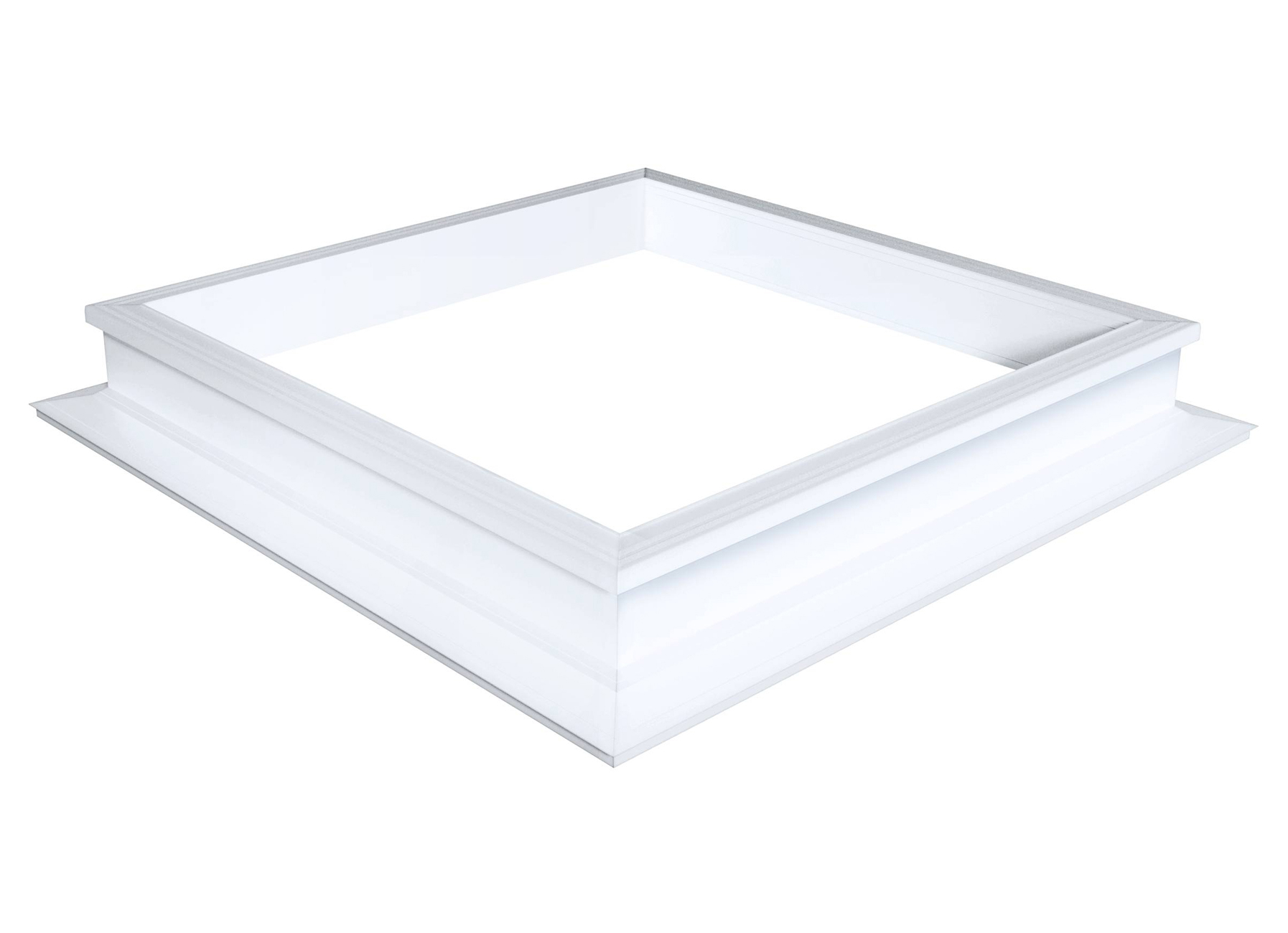 PVC OPSTAND RECHTHOEKIG RECHT H=16CM 80X130CM