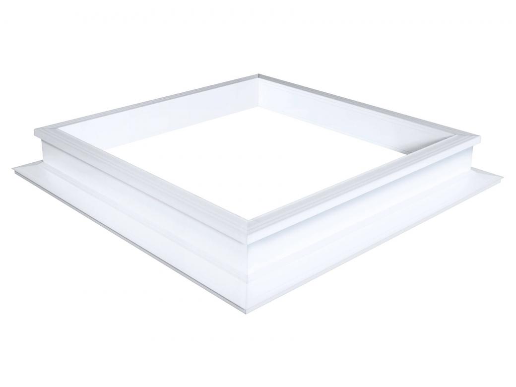 PVC OPSTAND RECHTHOEKIG RECHT H=16CM