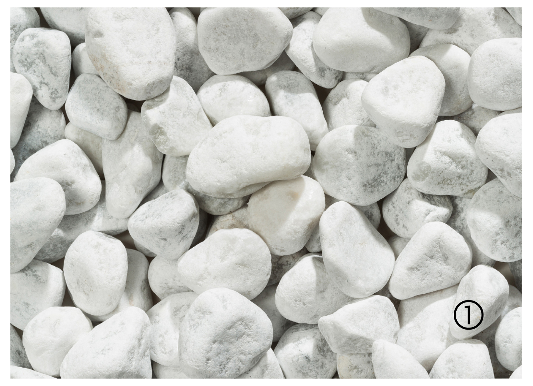 CARRARA 25/40MM ROND VERPAKT